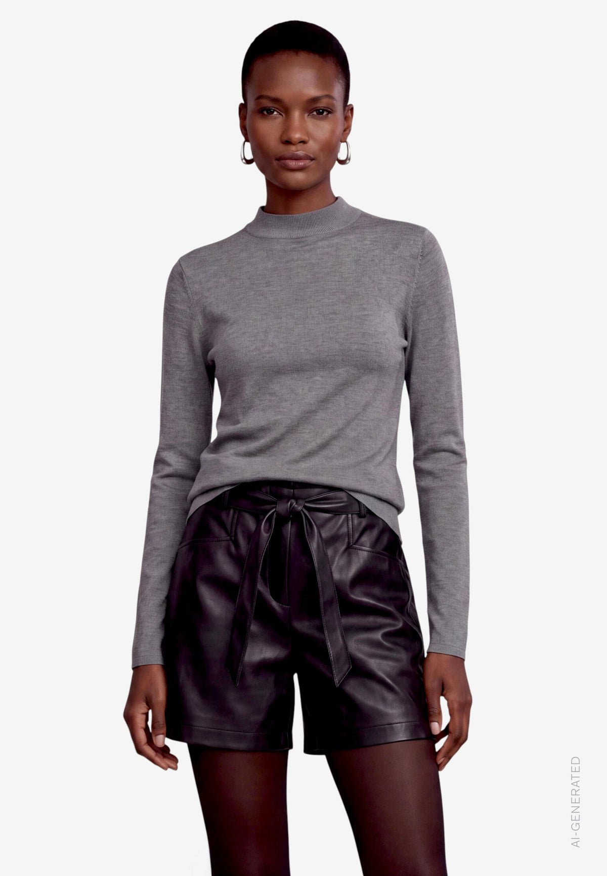 Zero Damen Pullover True Grey Melan