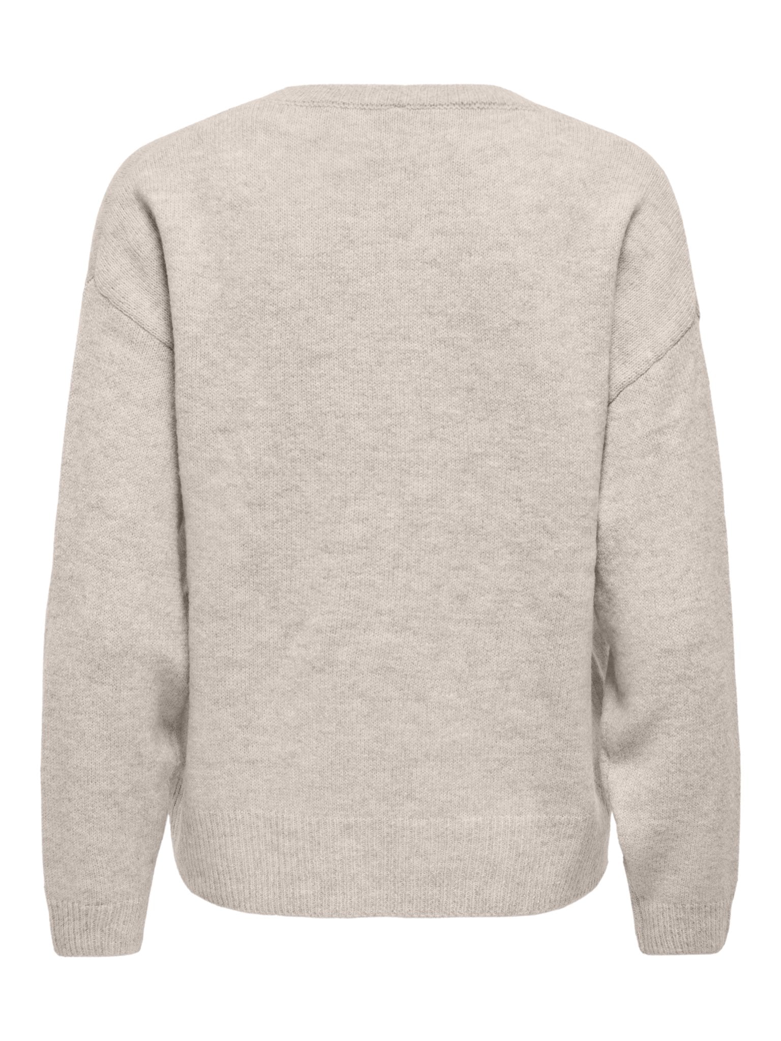 only Damen Pullover Humus/Melange