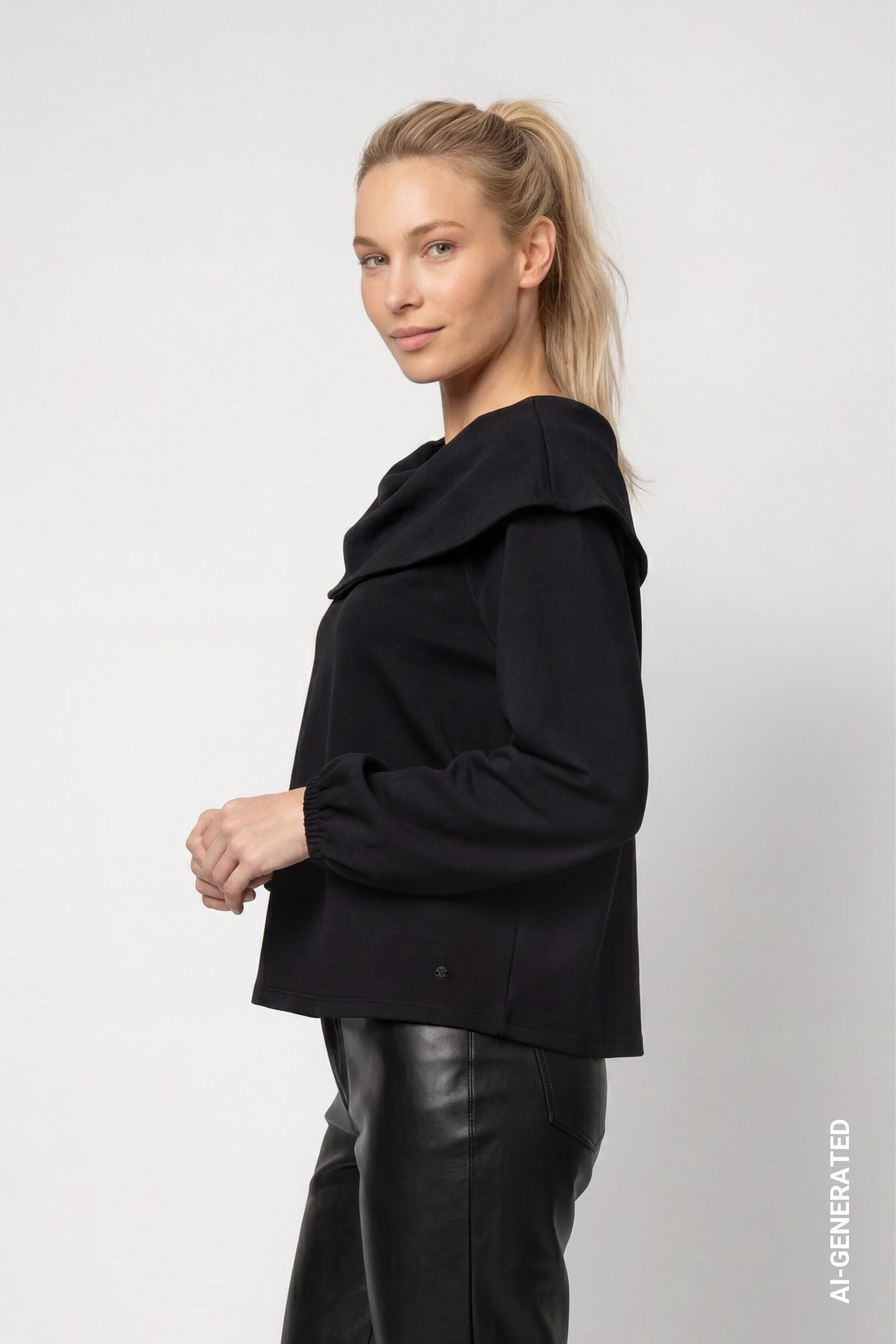 Monari Damen T-Shirts  Schwarz