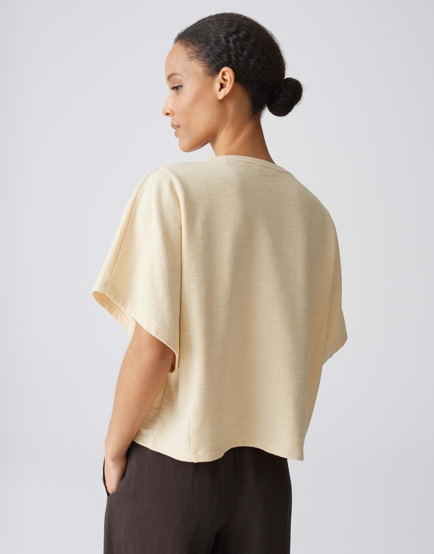 Opus Damen T-Shirts Honey Butter