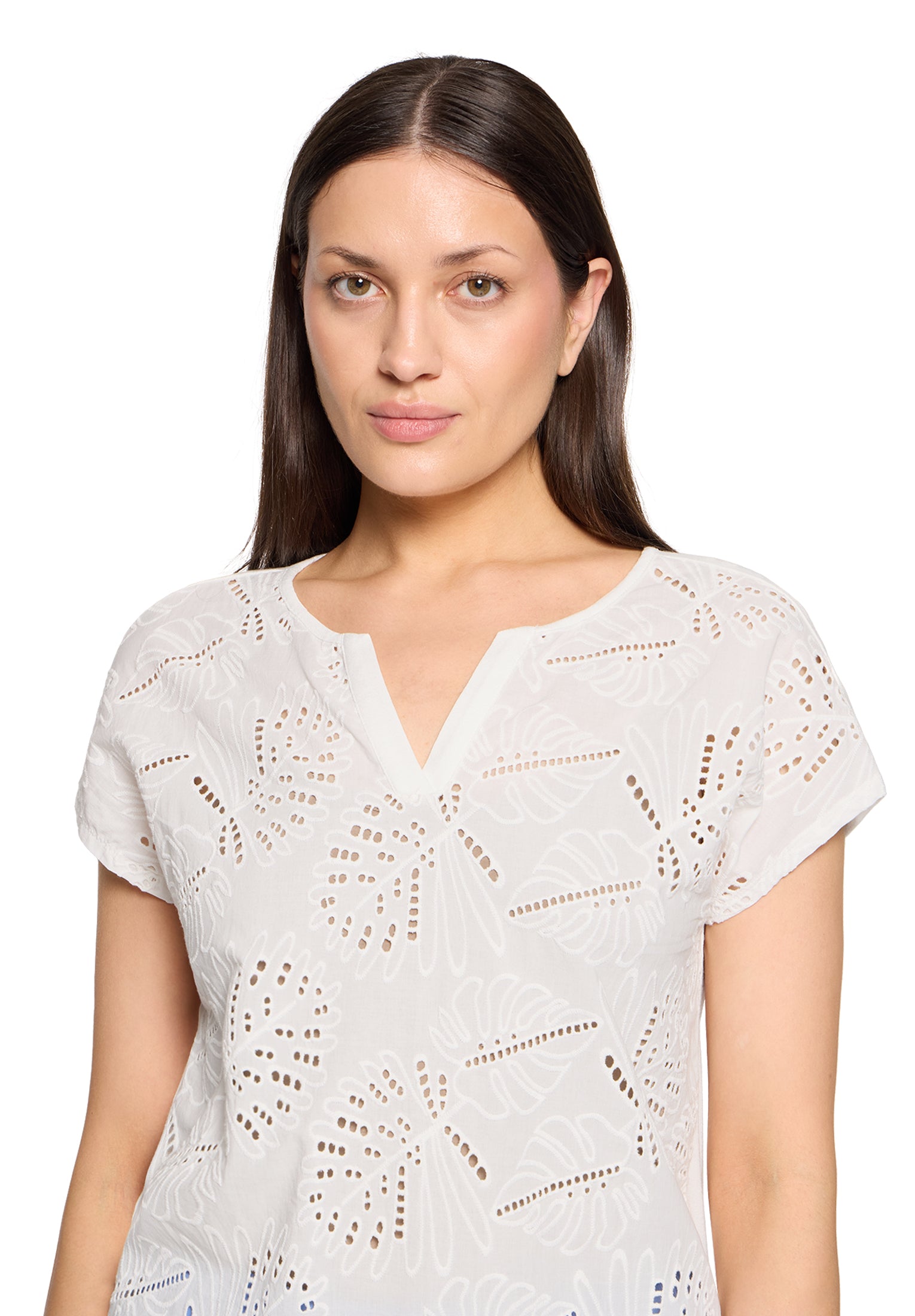 Betty & Co Damen T-Shirts Offwhite