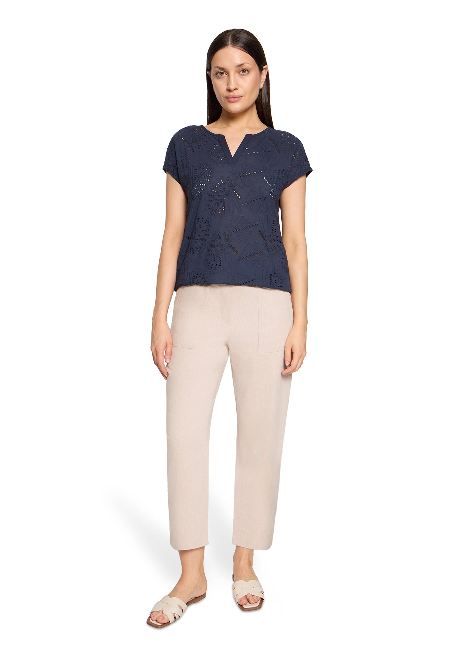 Betty & Co Damen T-Shirts Navy Blue