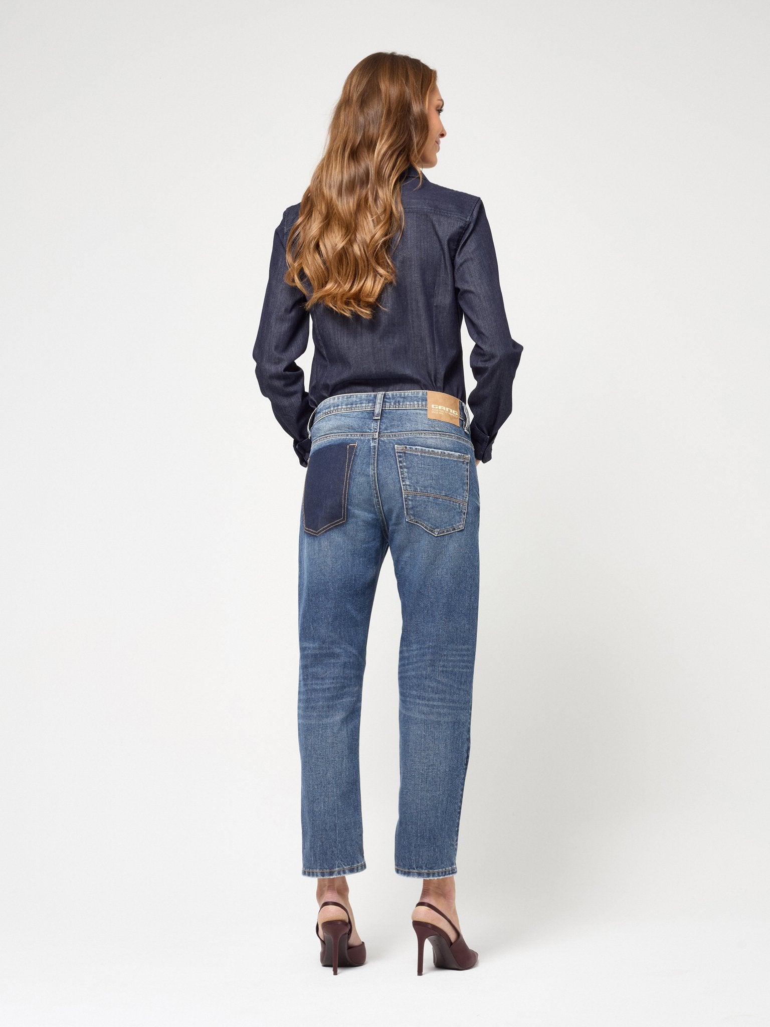 Gang Damen Jeans Cool Destr