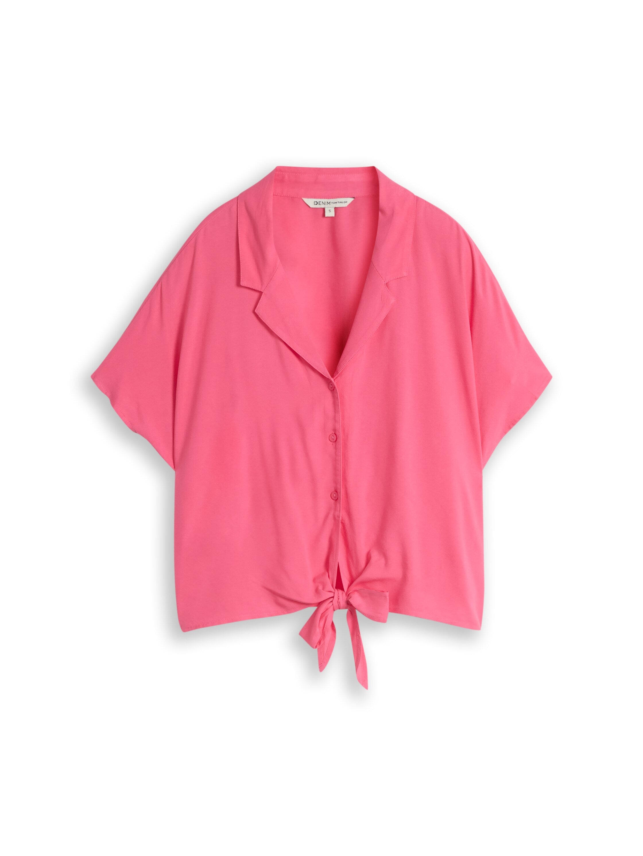 Tom Tailor denim Damen Blusen Soft Bright Pin