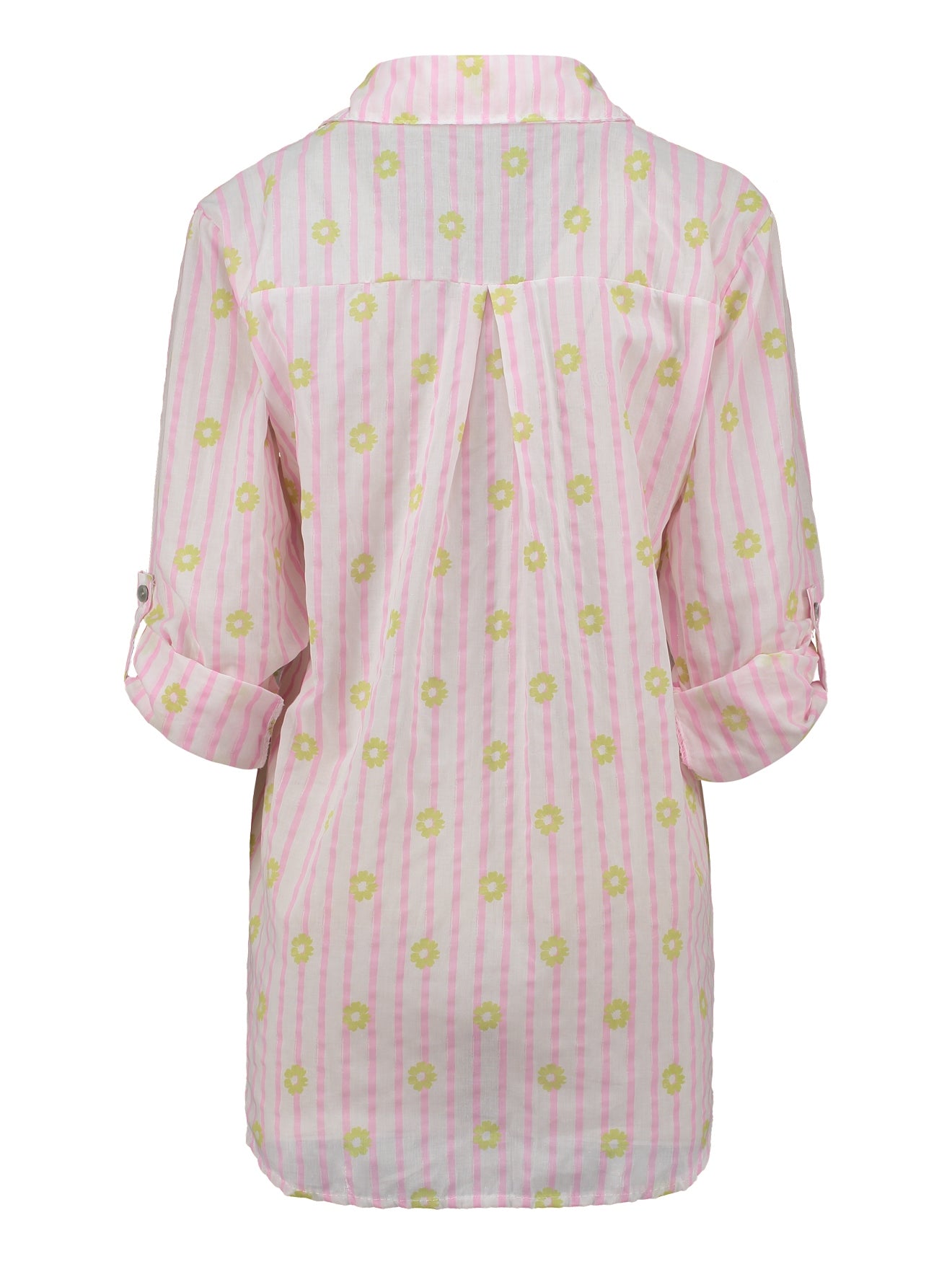 Haily's Damen Blusen  Pink Strip