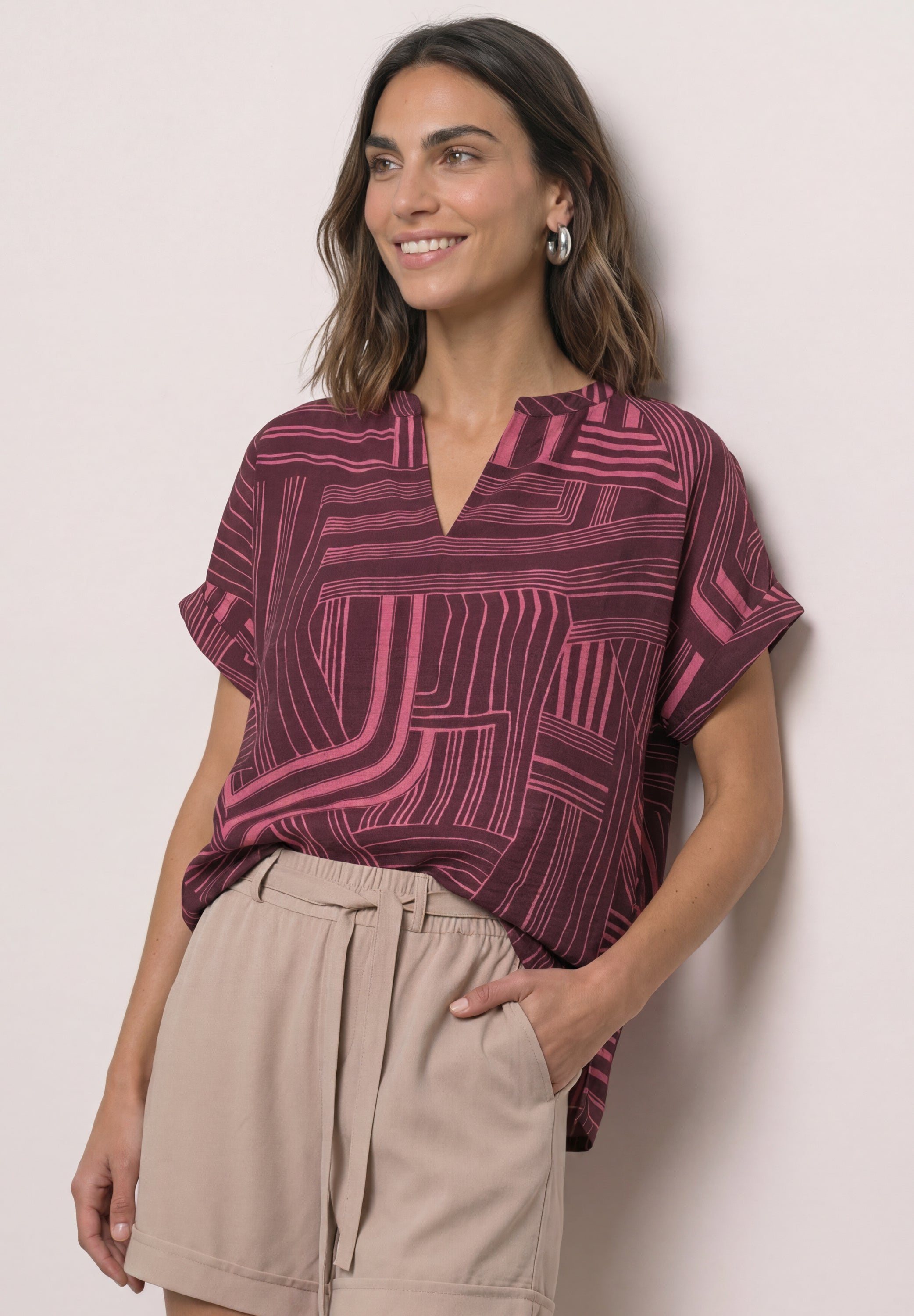 Street One Damen T-Shirts  Blush Ber