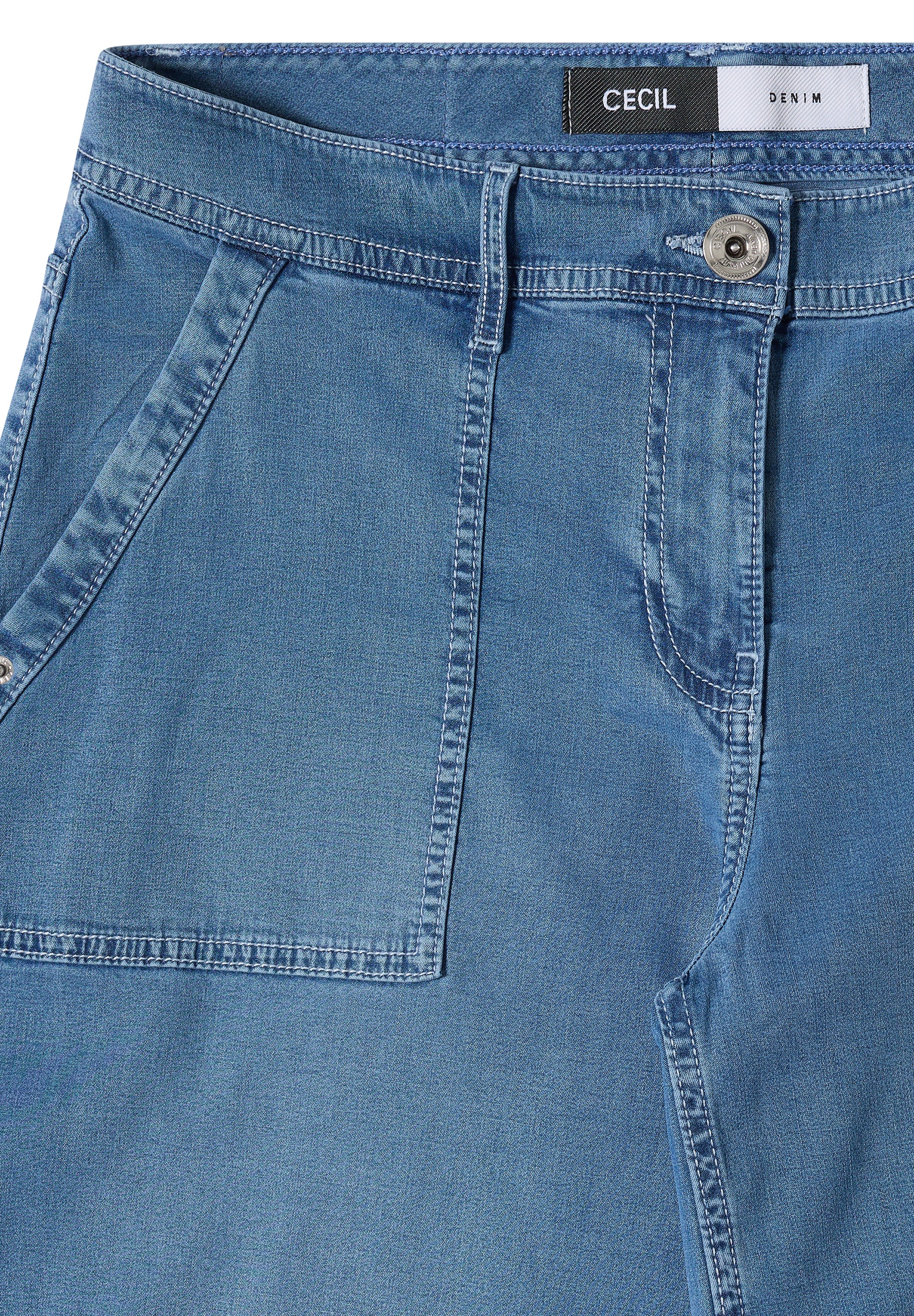 Cecil Damen Hosen  Light Blu