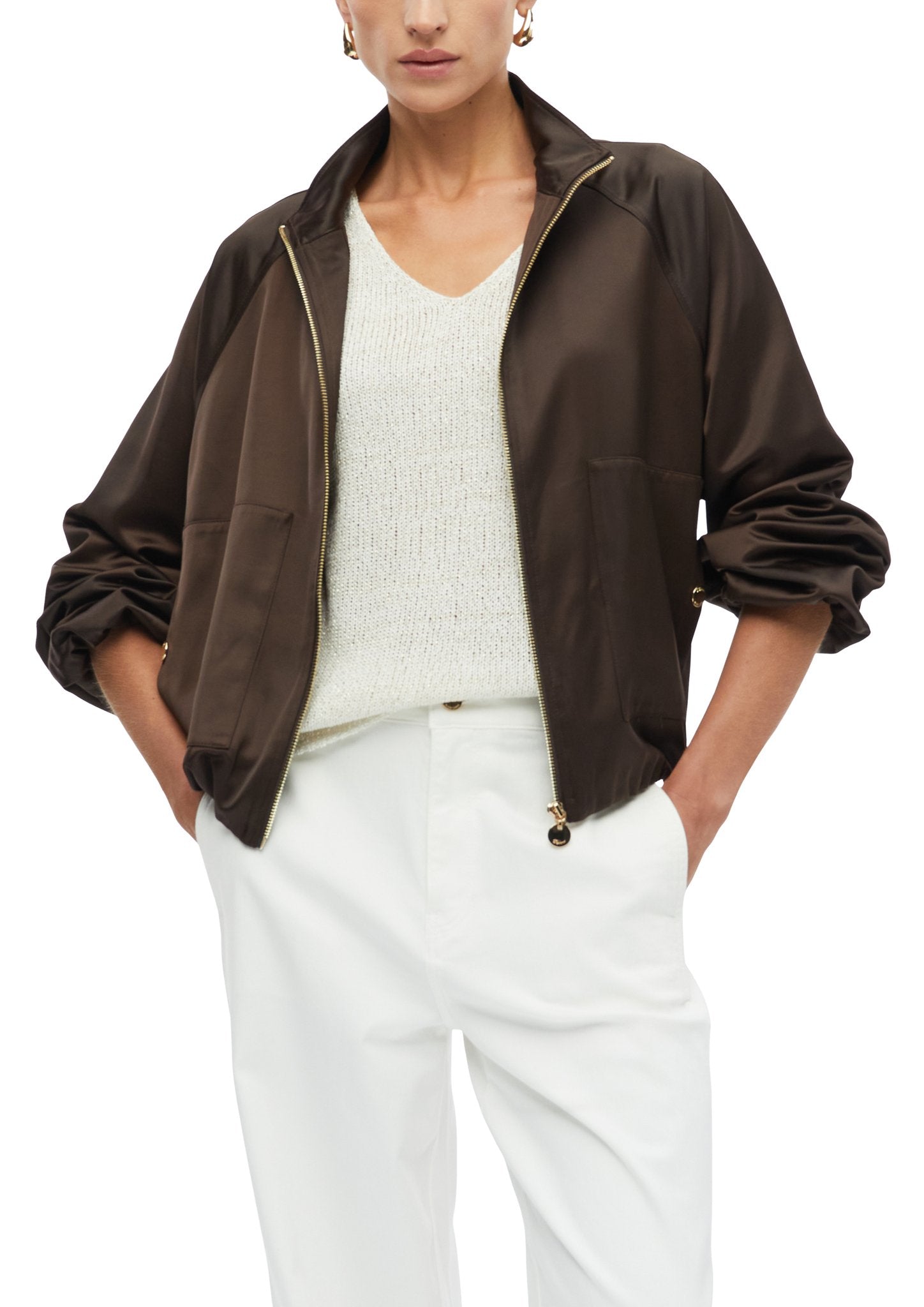 S. Oliver black Damen Blazer  Brown