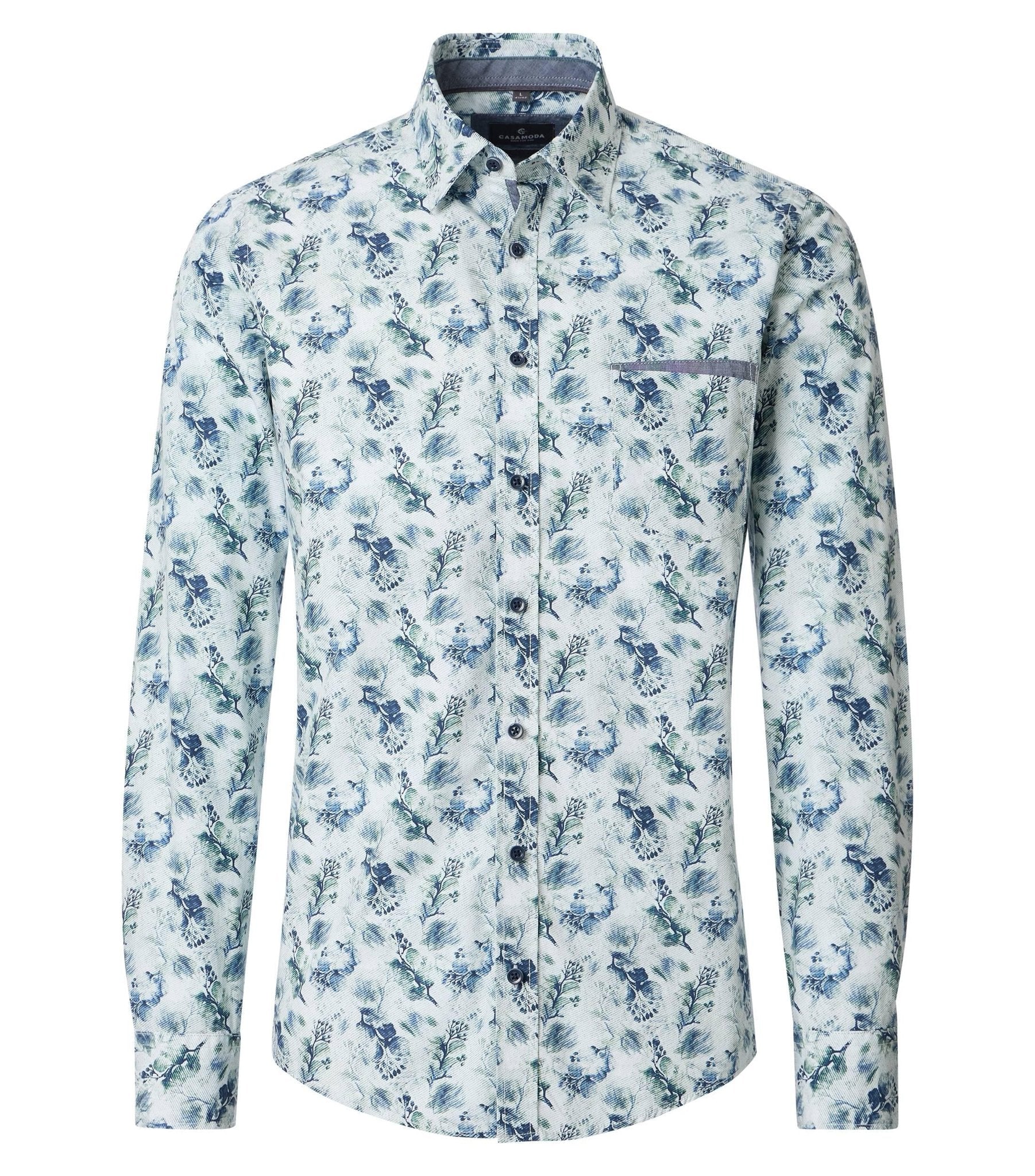 Casa Moda Herren Hemden  Blau