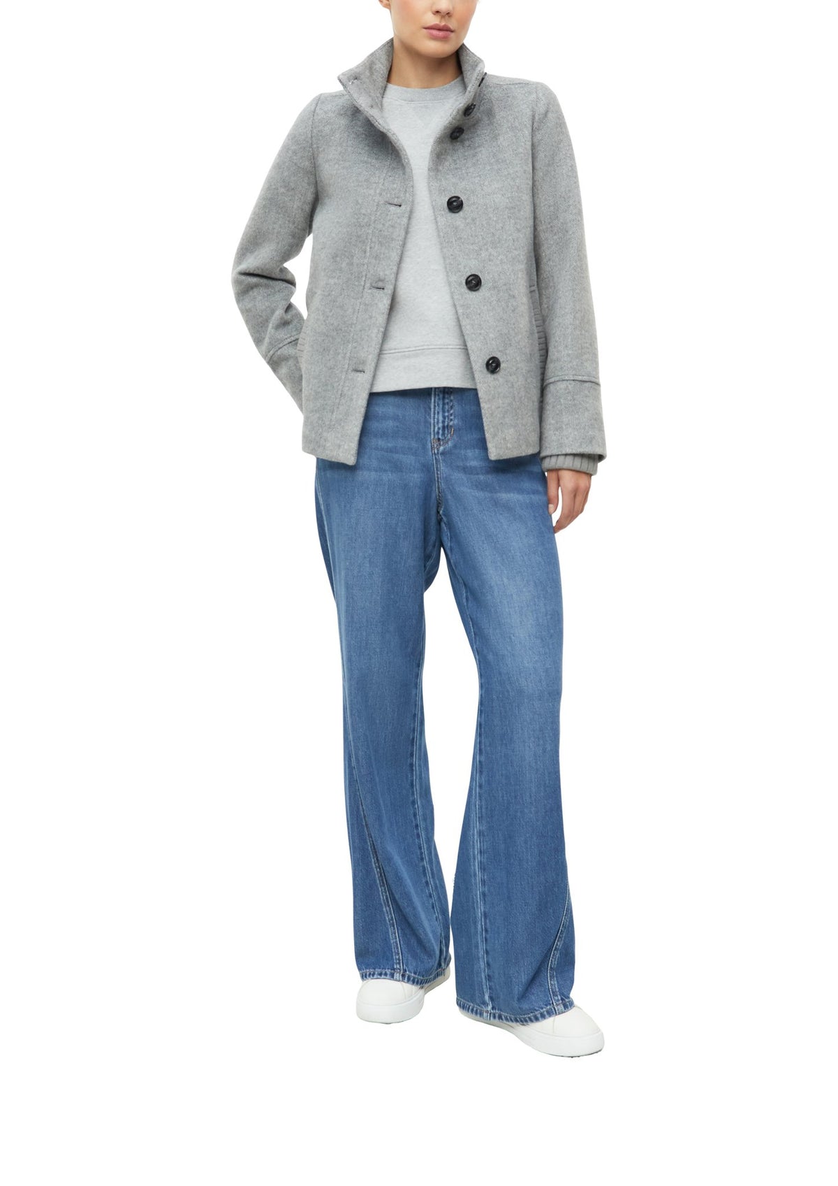 S. Oliver red Damen Jacken Q Grey/Black