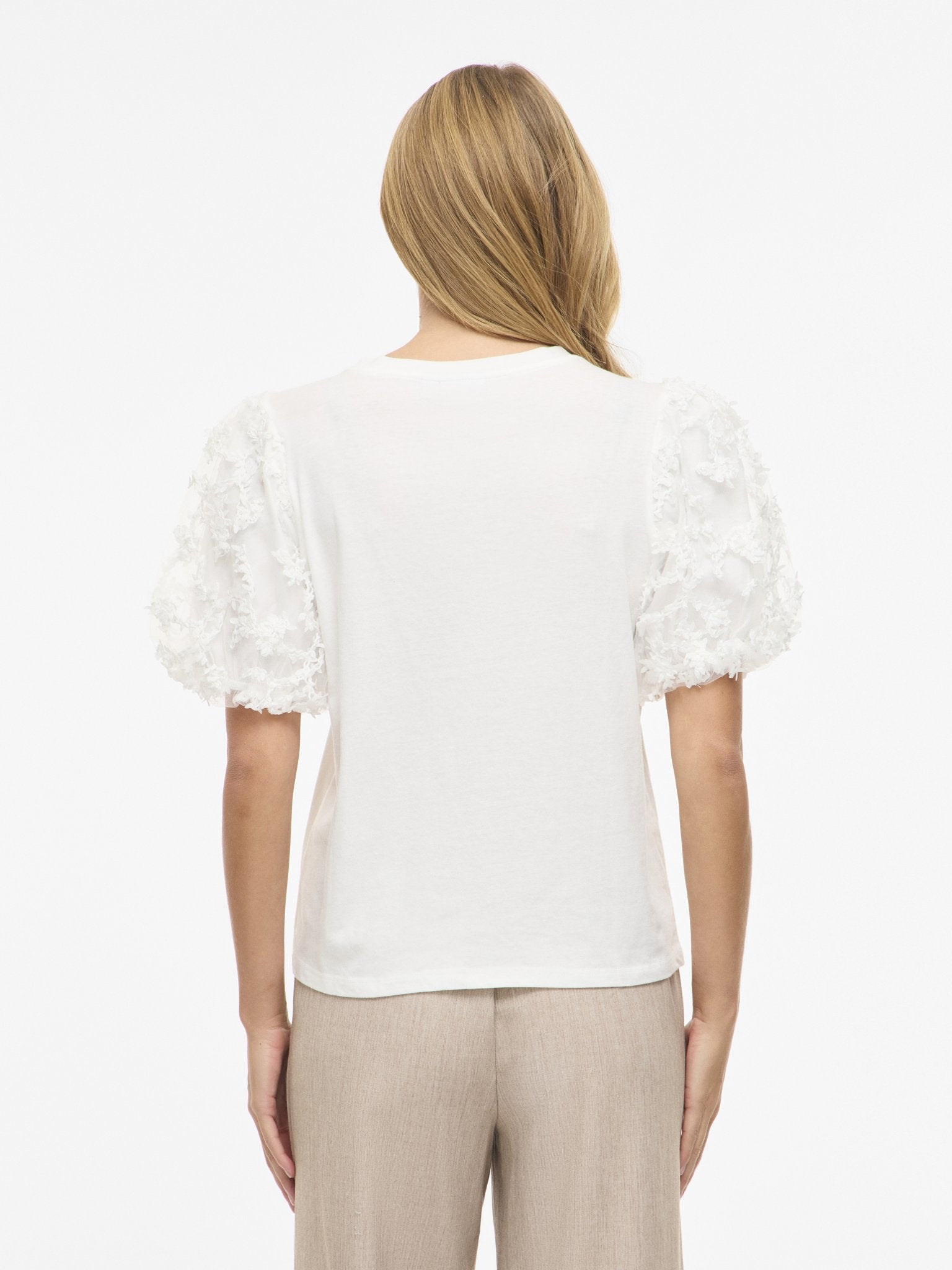 Vila Damen Tops Snow White