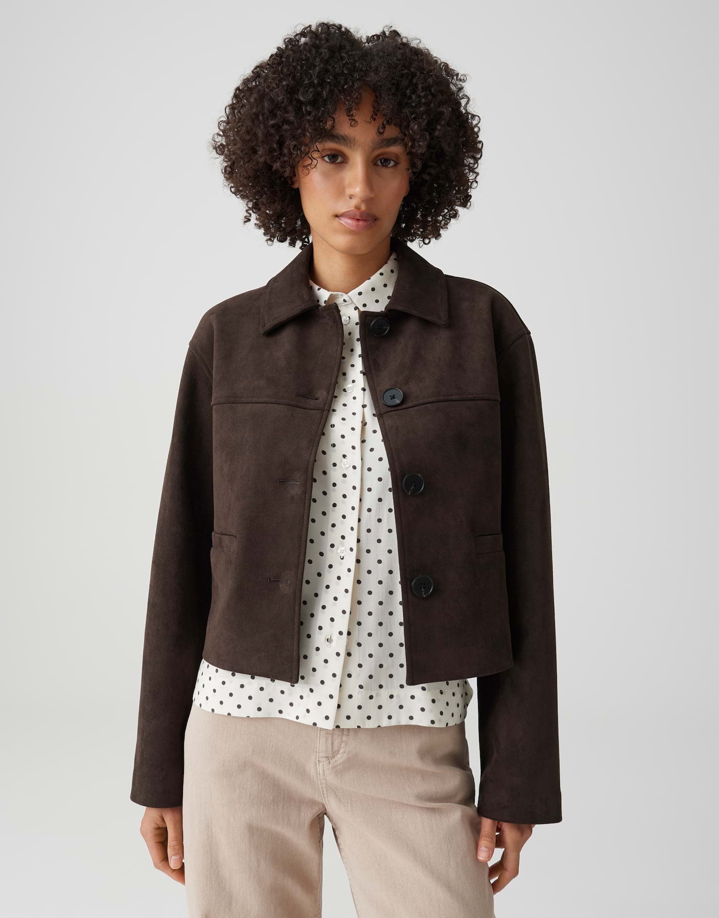 Opus Damen Jacken Affogato