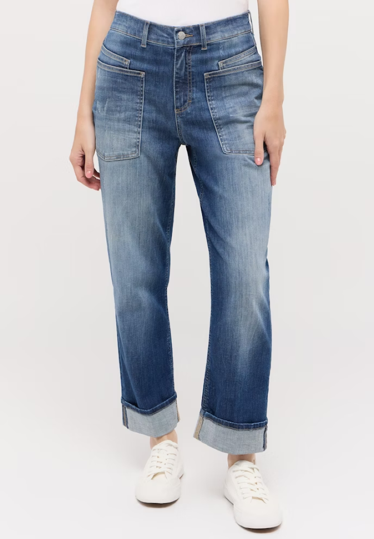 Angels Damen Jeans  Mid Blue U
