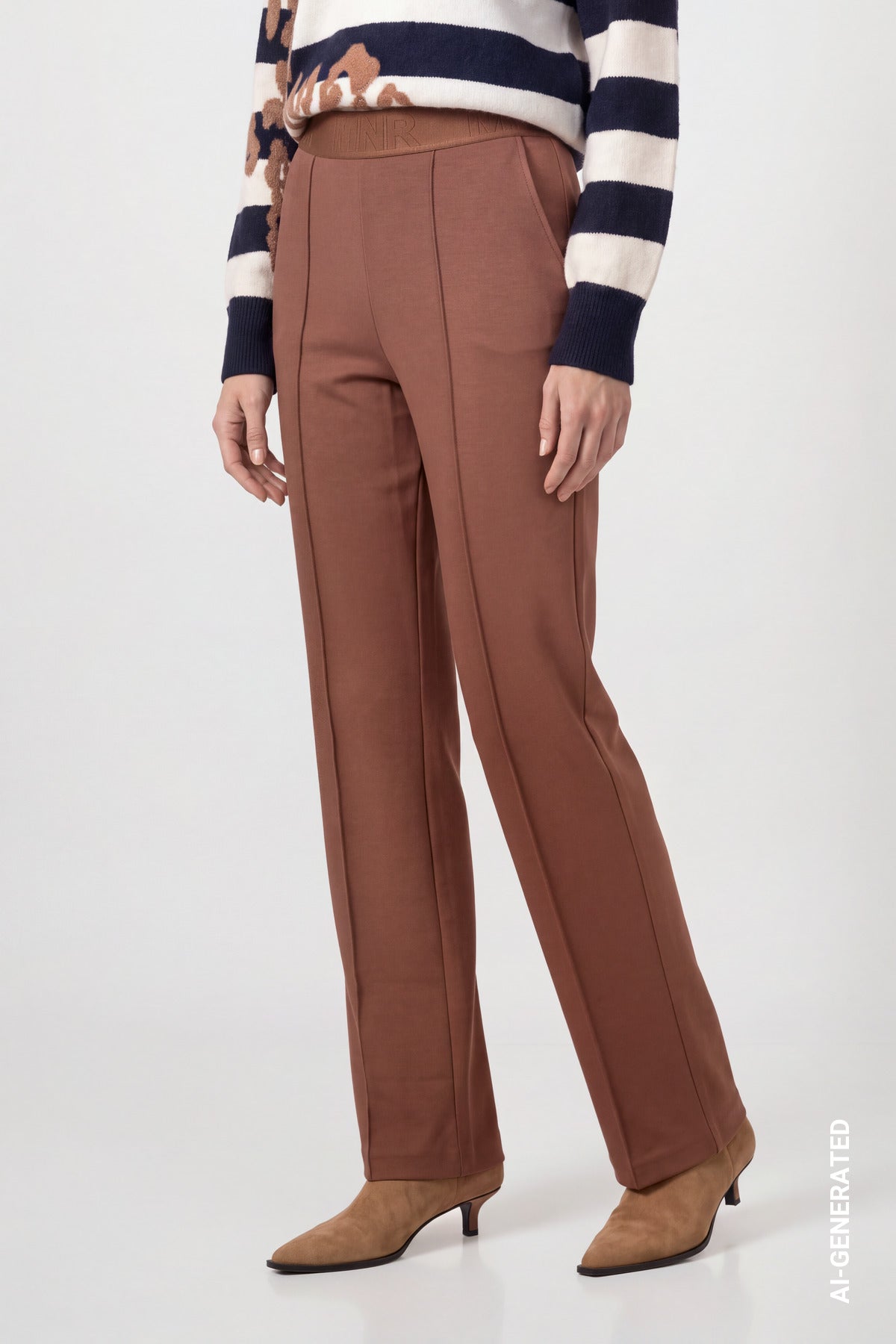 Monari Damen Hosen  Tiramisu