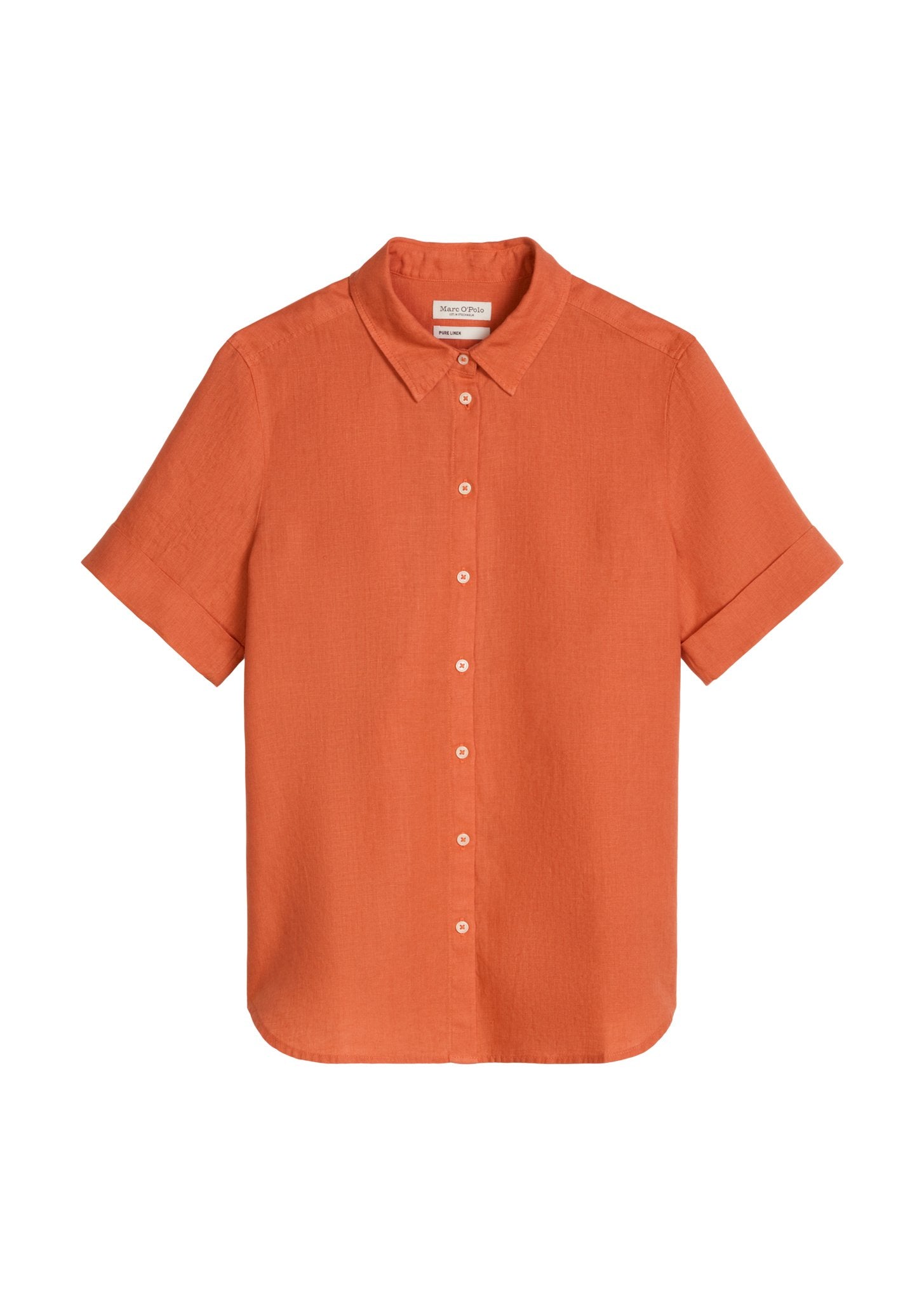 Marc O'Polo Damen Blusen kurz Warm Orange