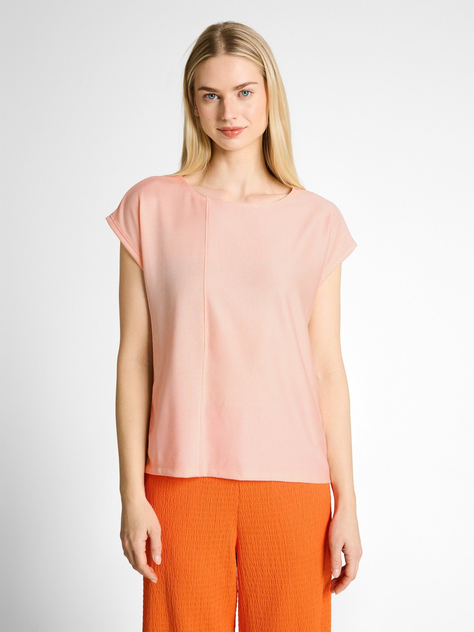 Tom Tailor denim Damen T-Shirts Small Apricot W
