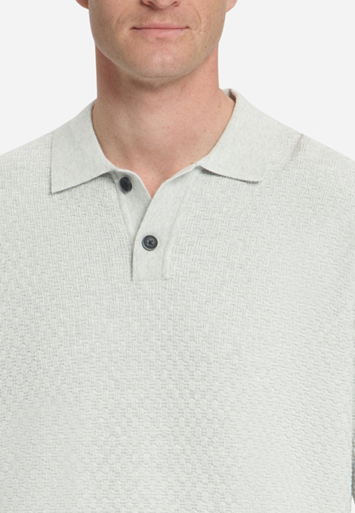 No Excess Herren Polo-Shirts Light Grey Mela