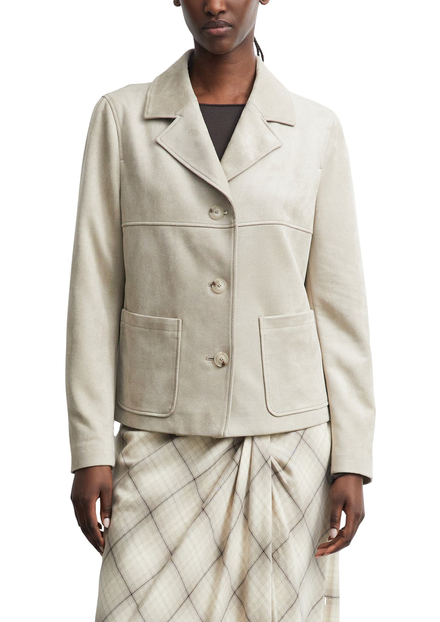 Comma Damen Blazer  Brown