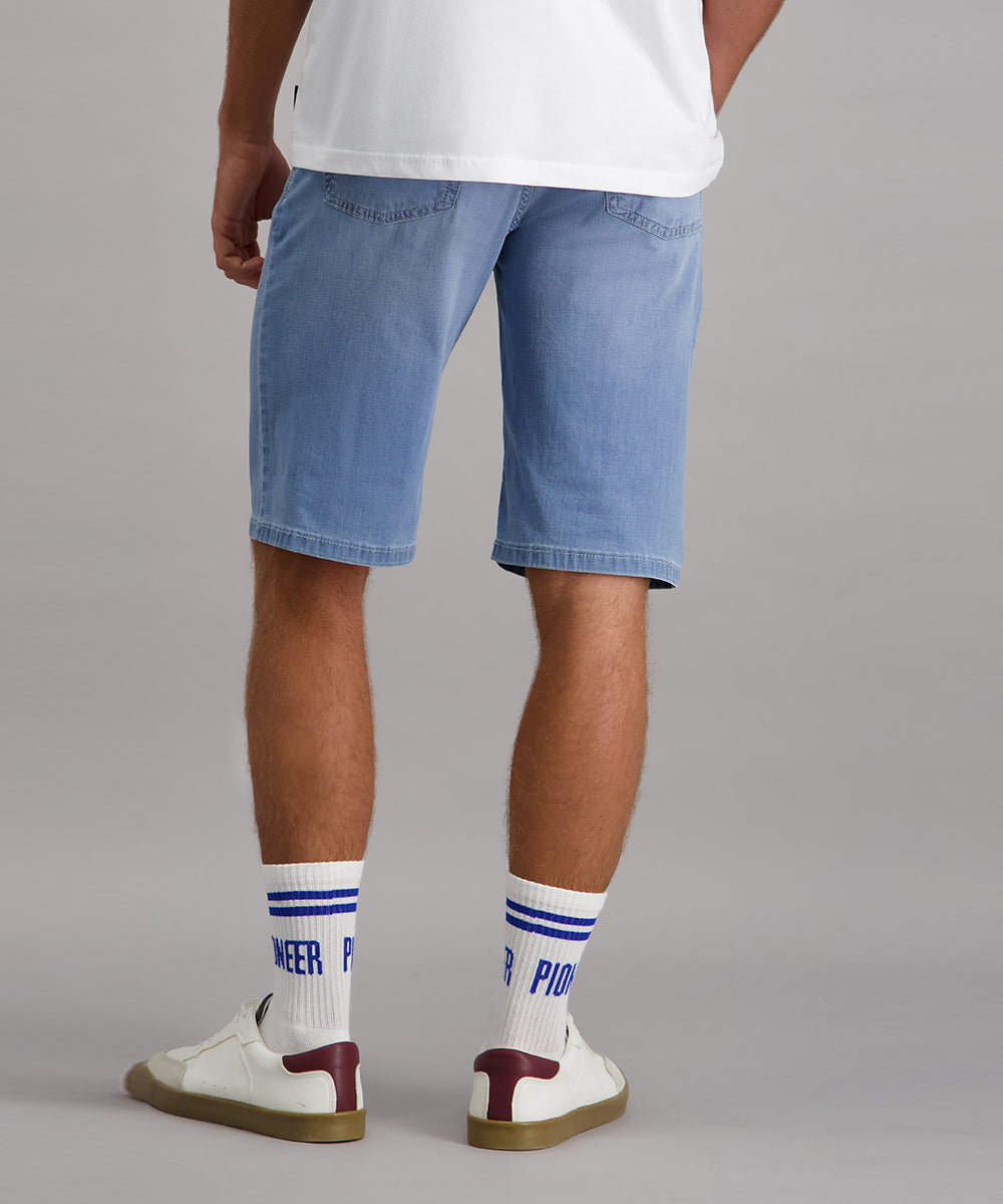 Pioneer Herren Shorts  Light Blue