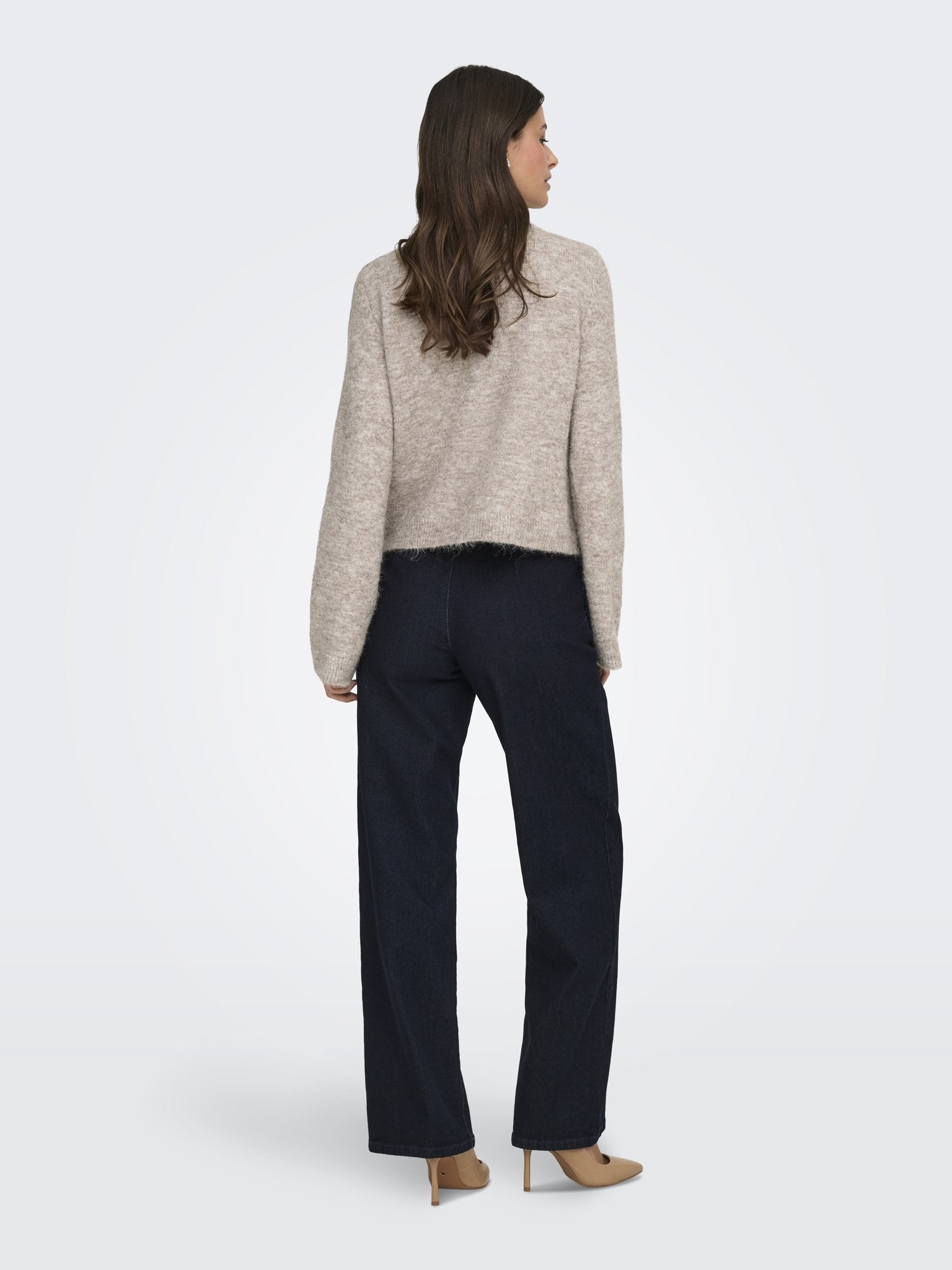 Only Damen Strickjacken Malt Ball/Melan