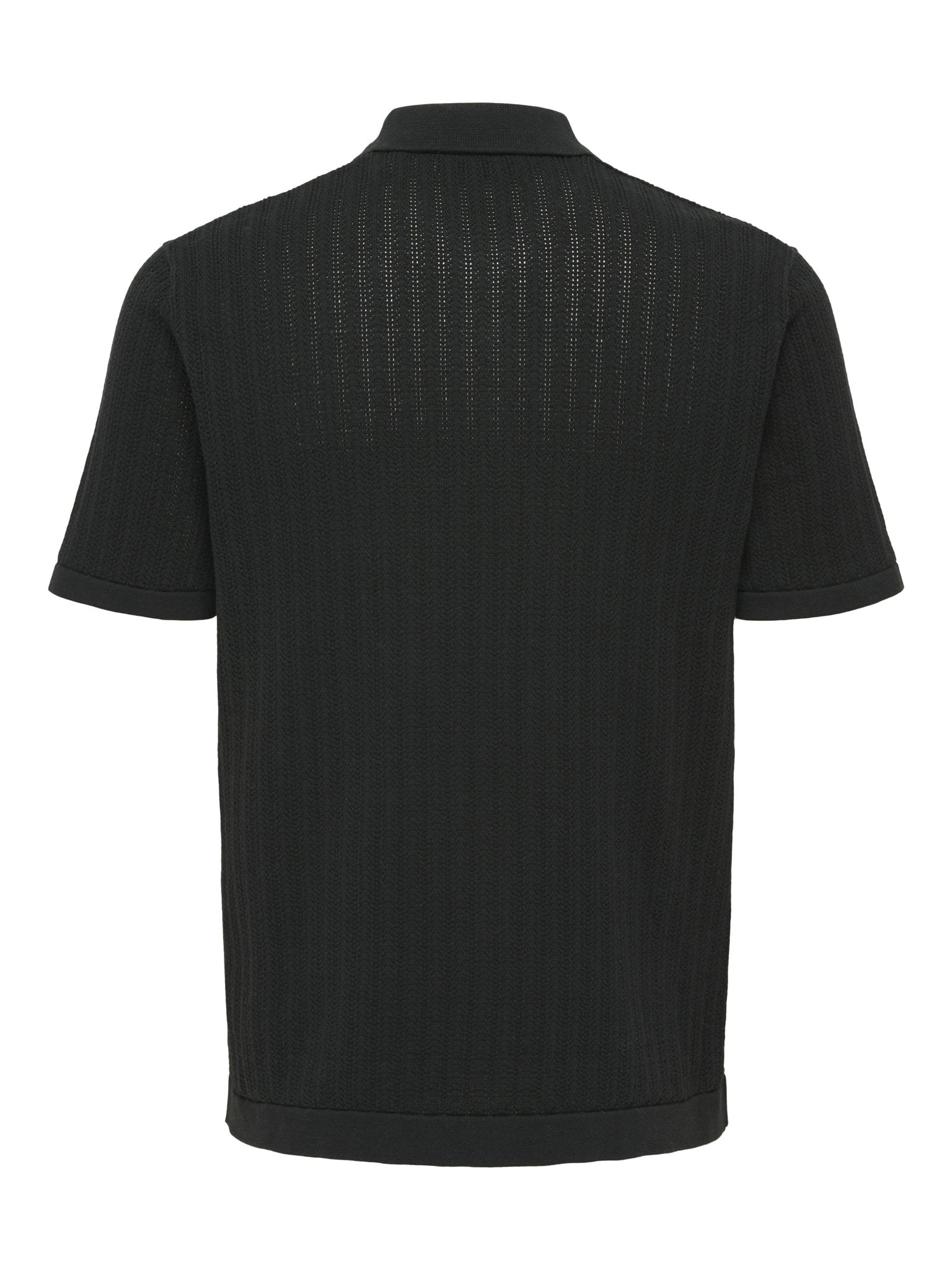 Only & Sons Herren Polo-Shirts Black