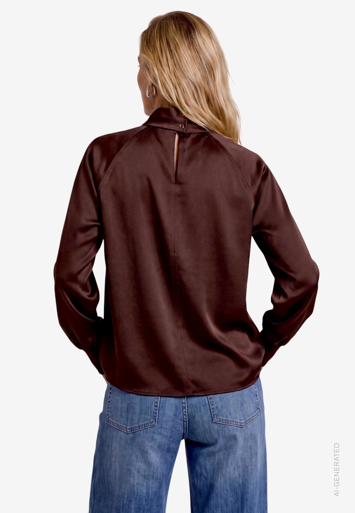 Zero Damen Blusen Chocolate Plum