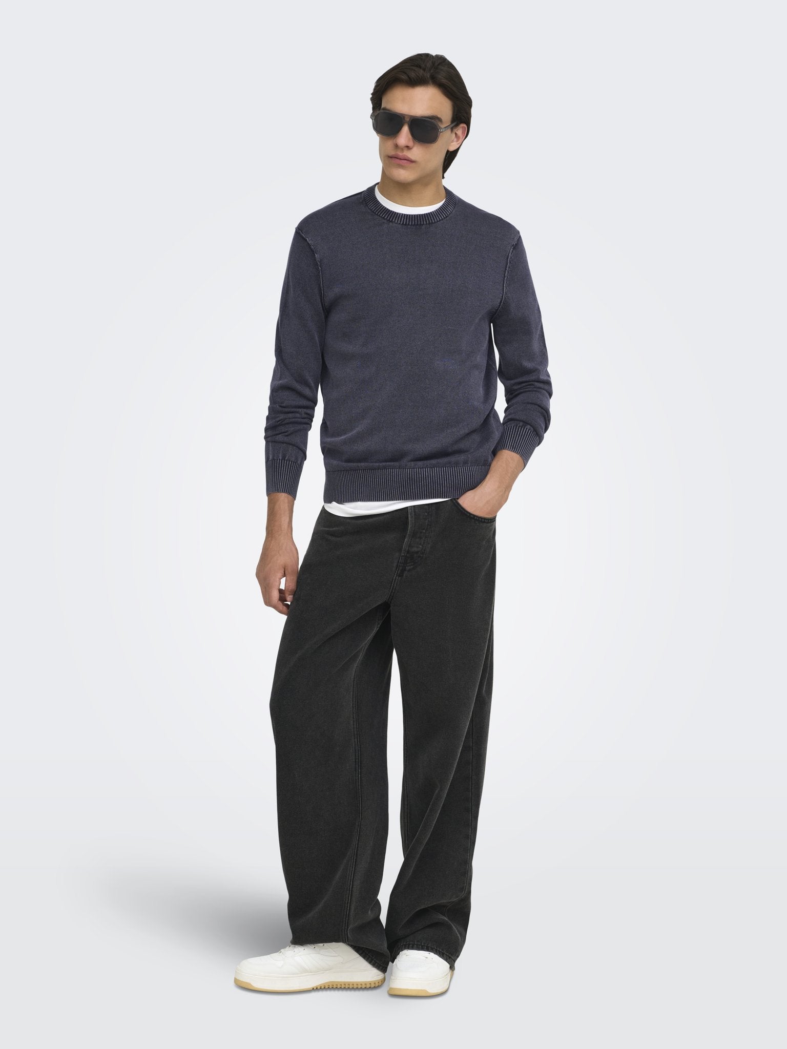 Only & Sons Herren Pullover Dark Sapphire