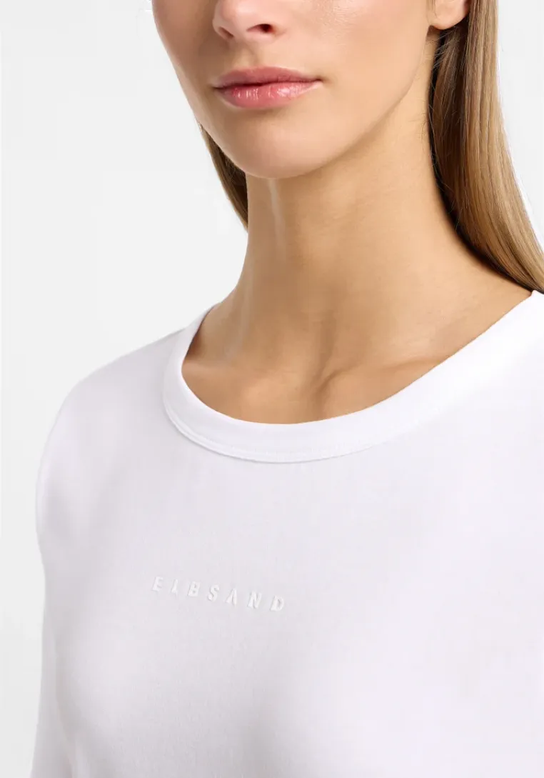Elbsand Damen T-Shirts Bright Whi