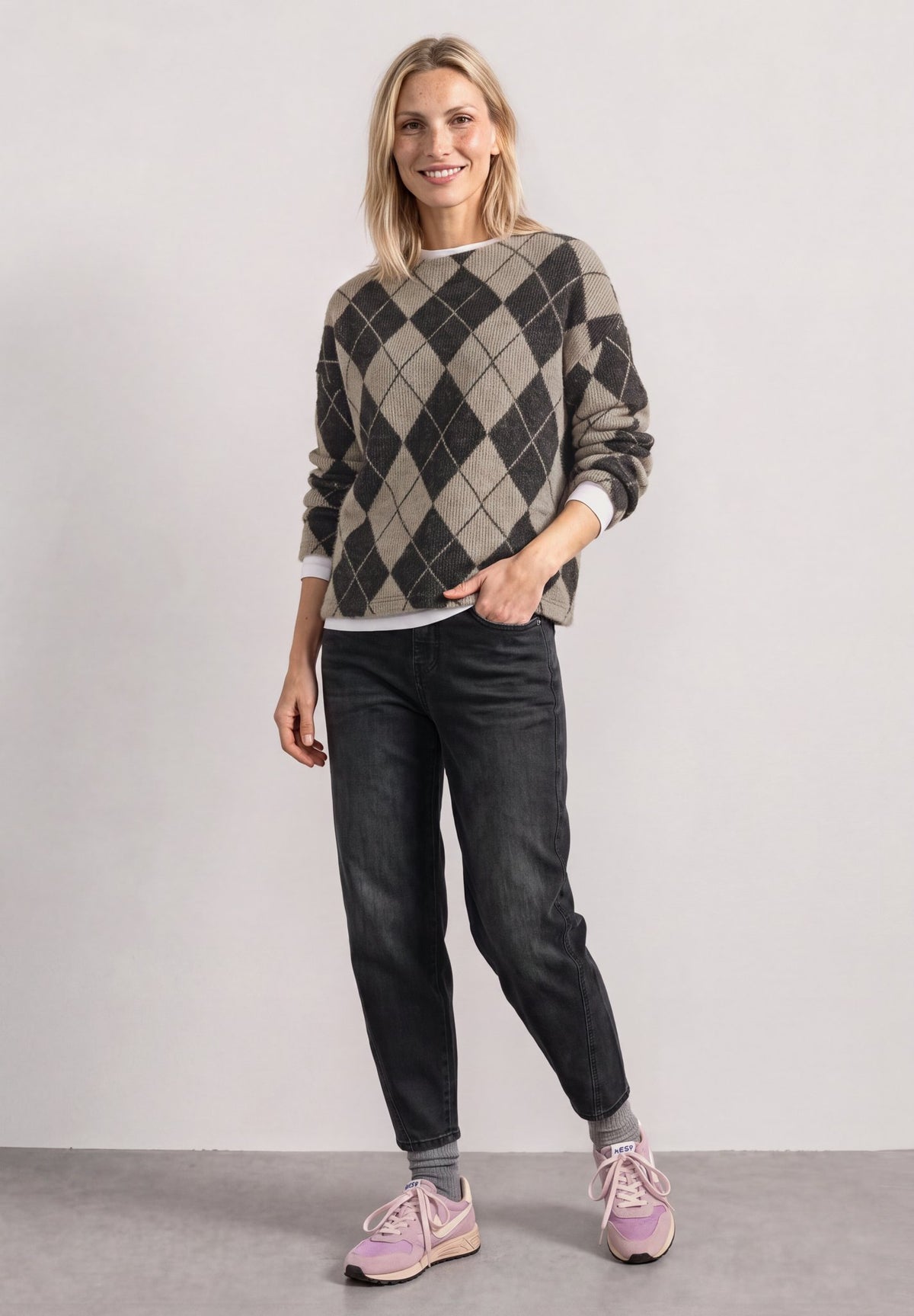 Street One Damen T-Shirts  Clay Sand