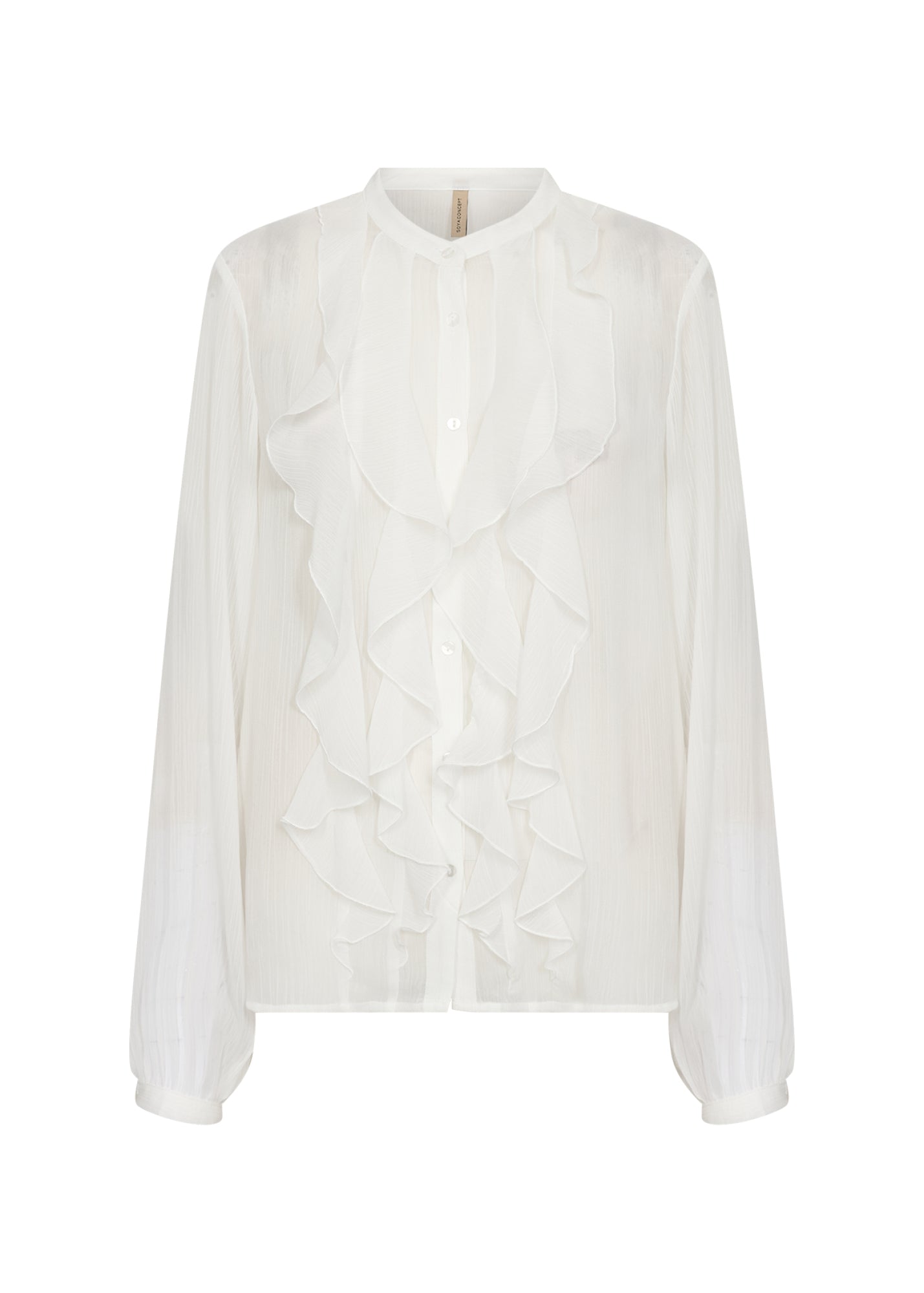 Soya Concept Damen T-Shirts Offwhite