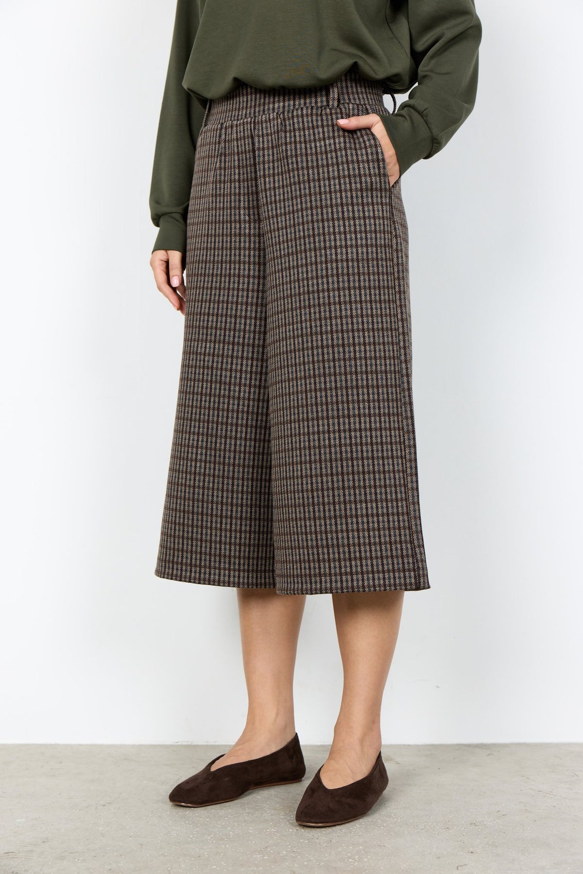 Soya Concept Damen Hosen Chocolate Plum