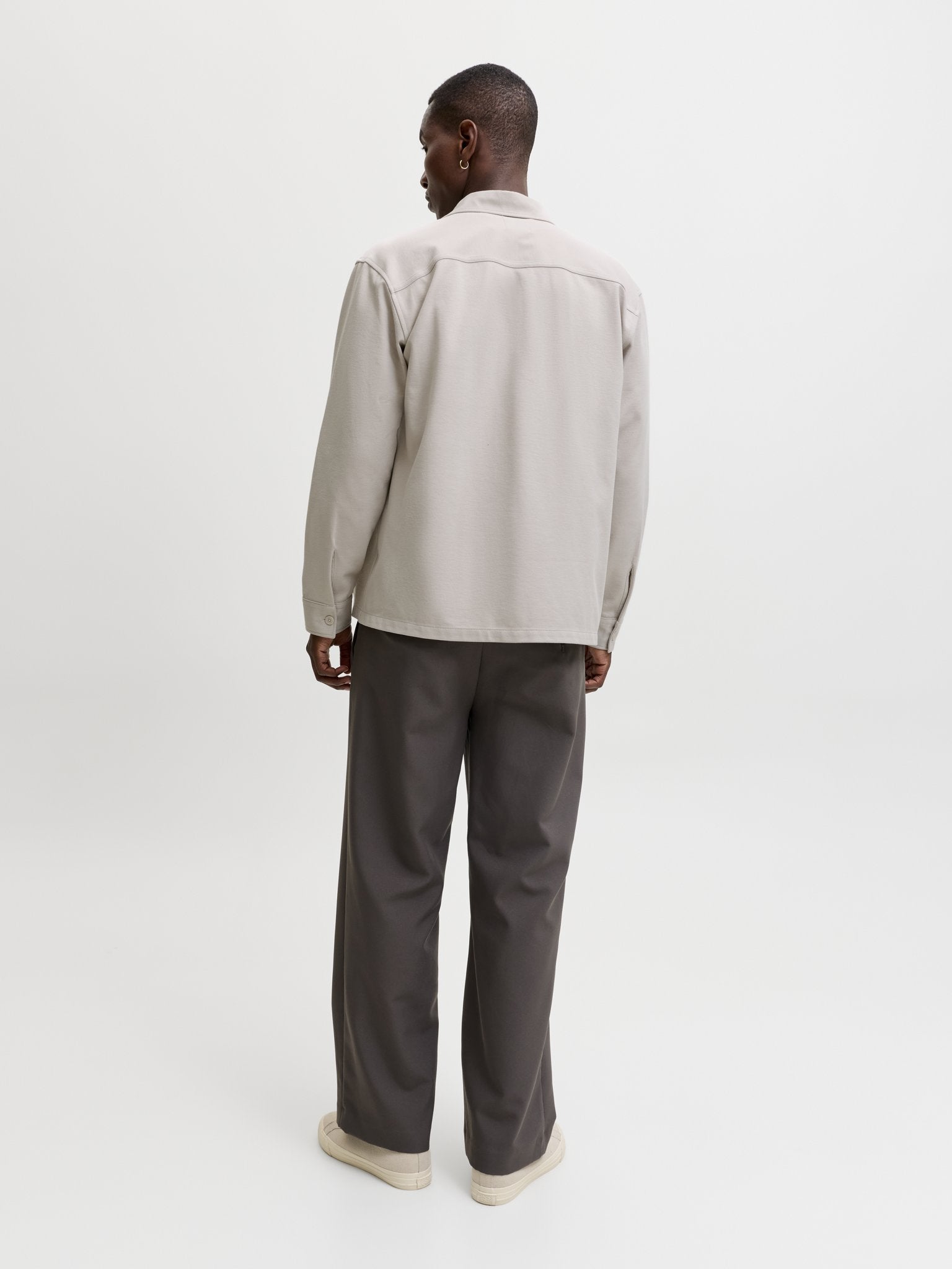Jack & Jones Herren Hemden lang Moonbeam