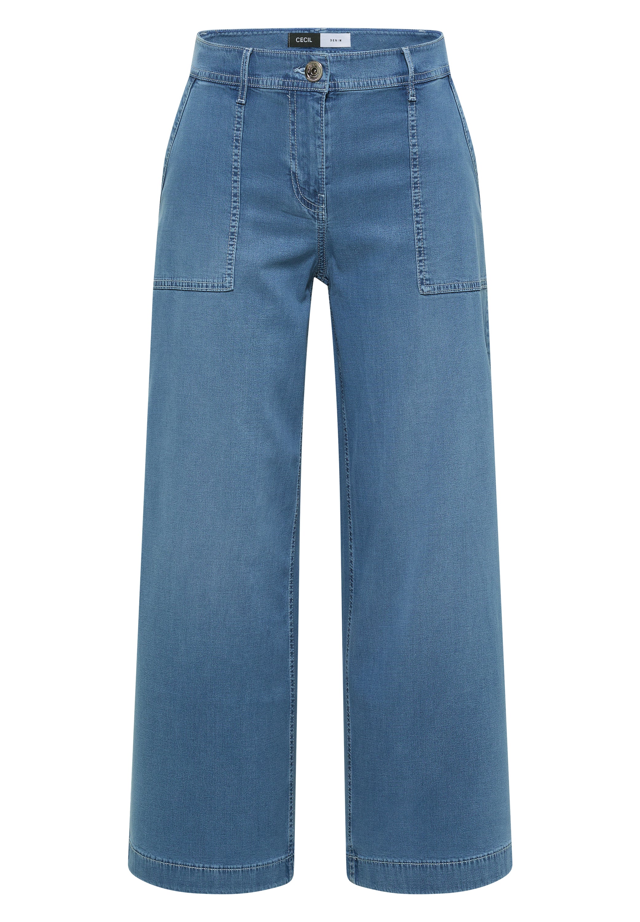 Cecil Damen Hosen  Light Blu
