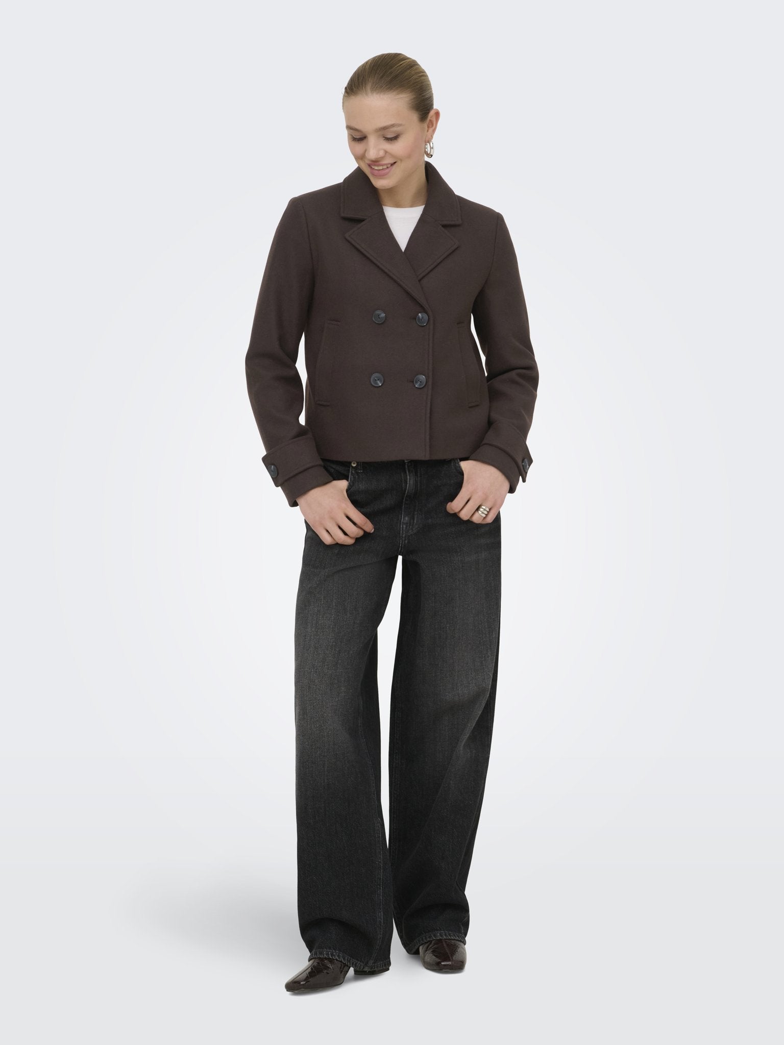 only Damen Jacken Hot Fudge/Melan