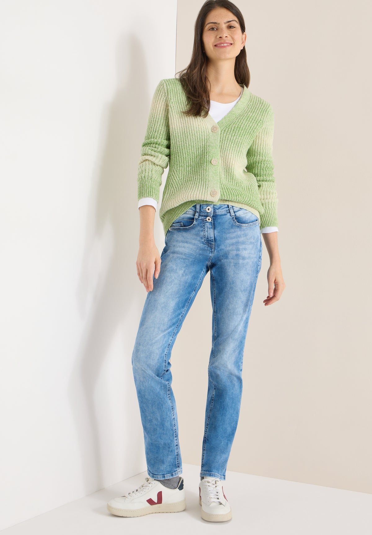 Cecil Damen Strickjacken Bamboo Gr