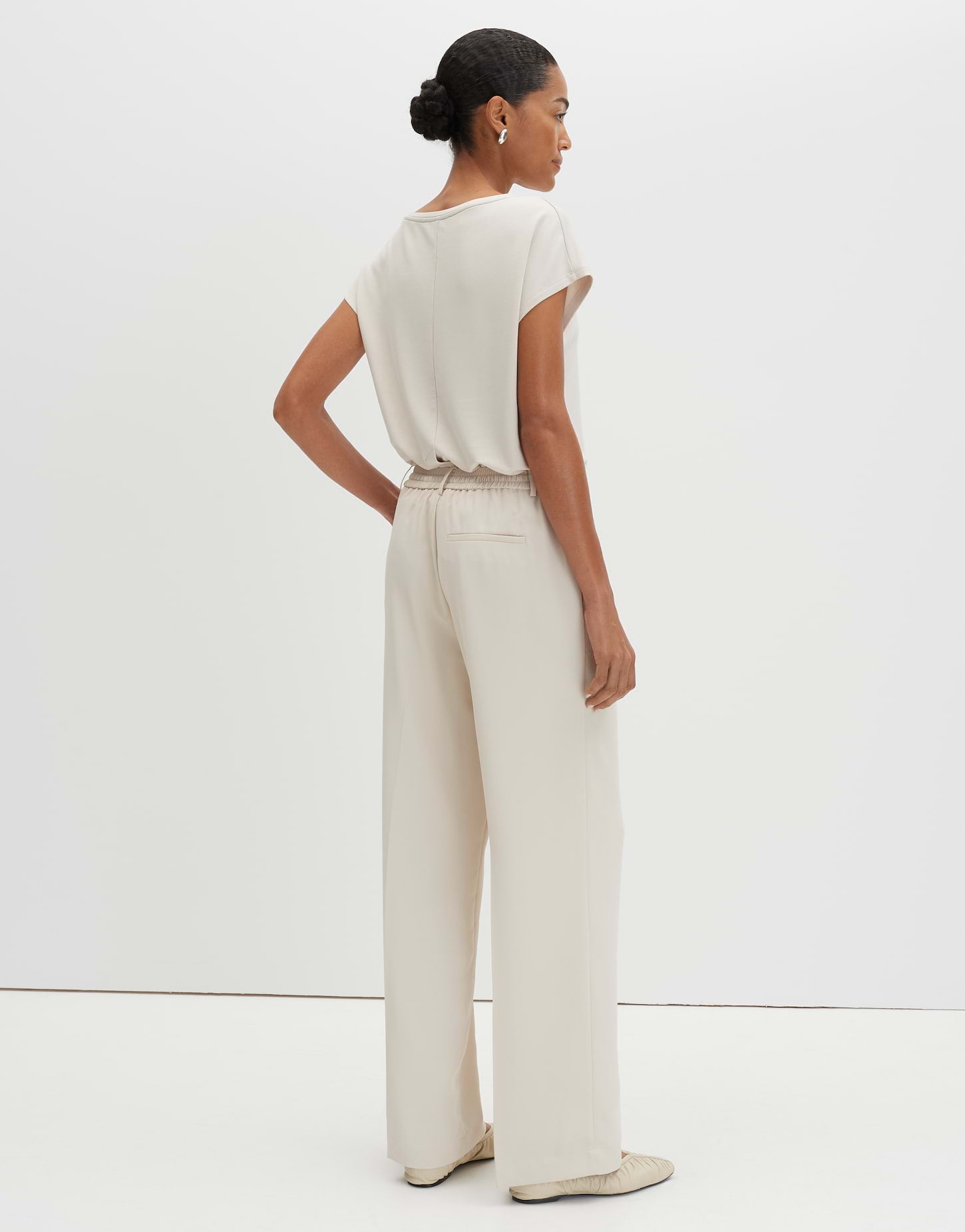 Someday Damen Hosen Natural Glaze