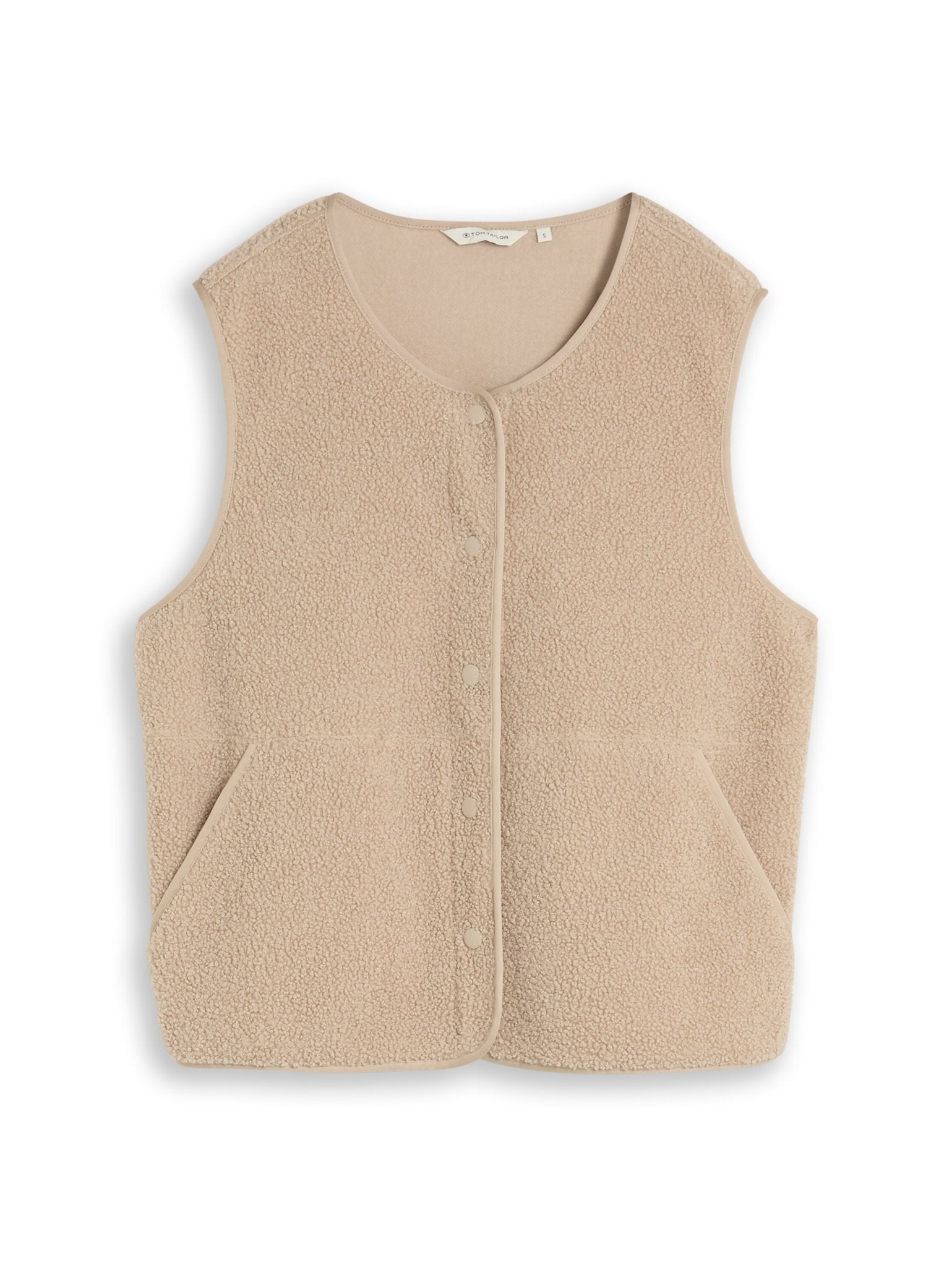 Tom Tailor Damen Sweatshirts Gravel Beige