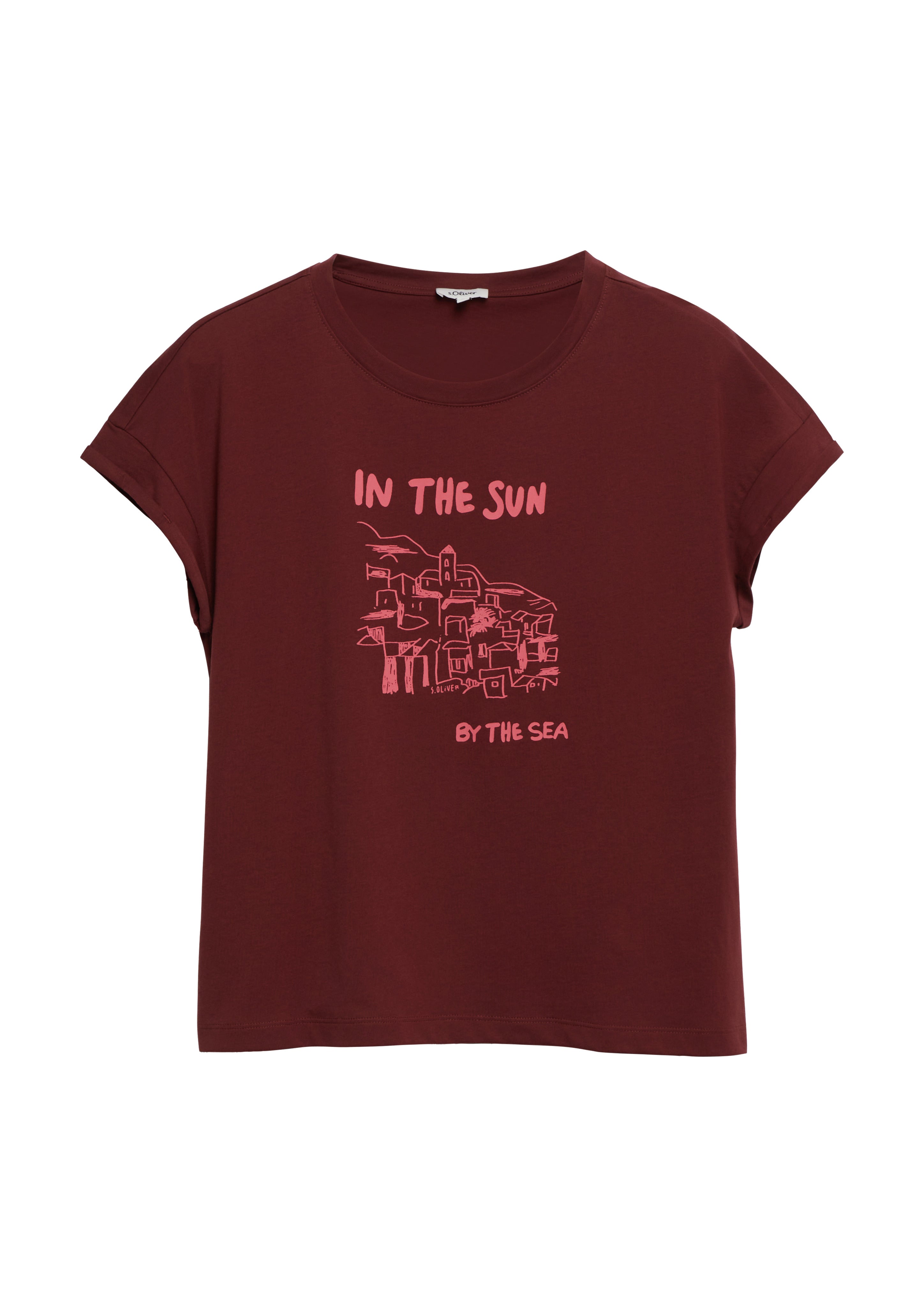 S. Oliver red Damen T-Shirts Red