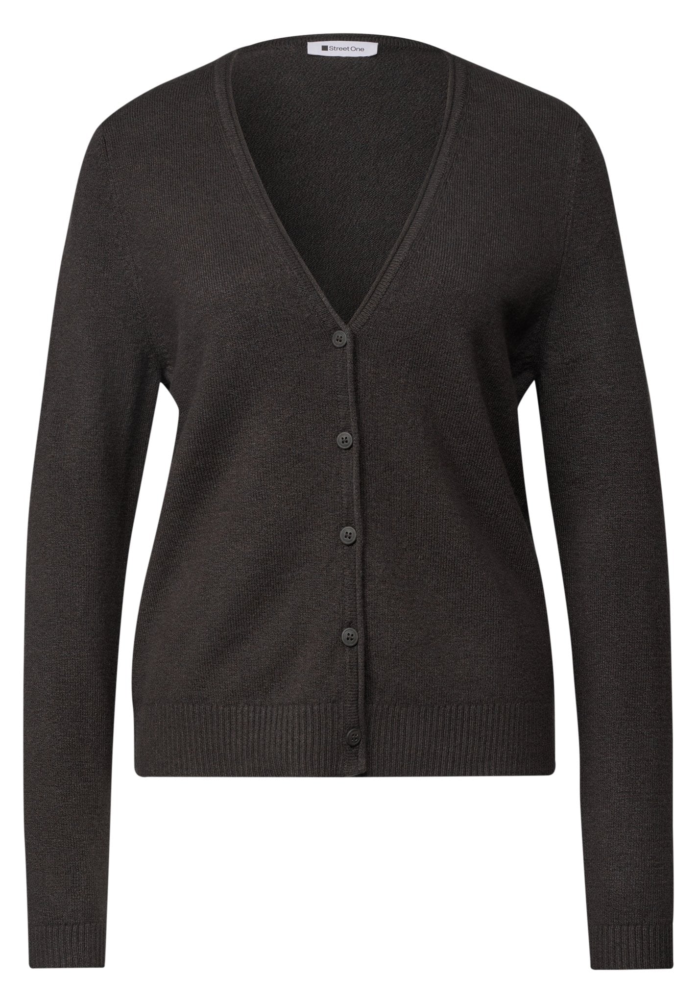 Street One Damen Strickjacken  Black Cof
