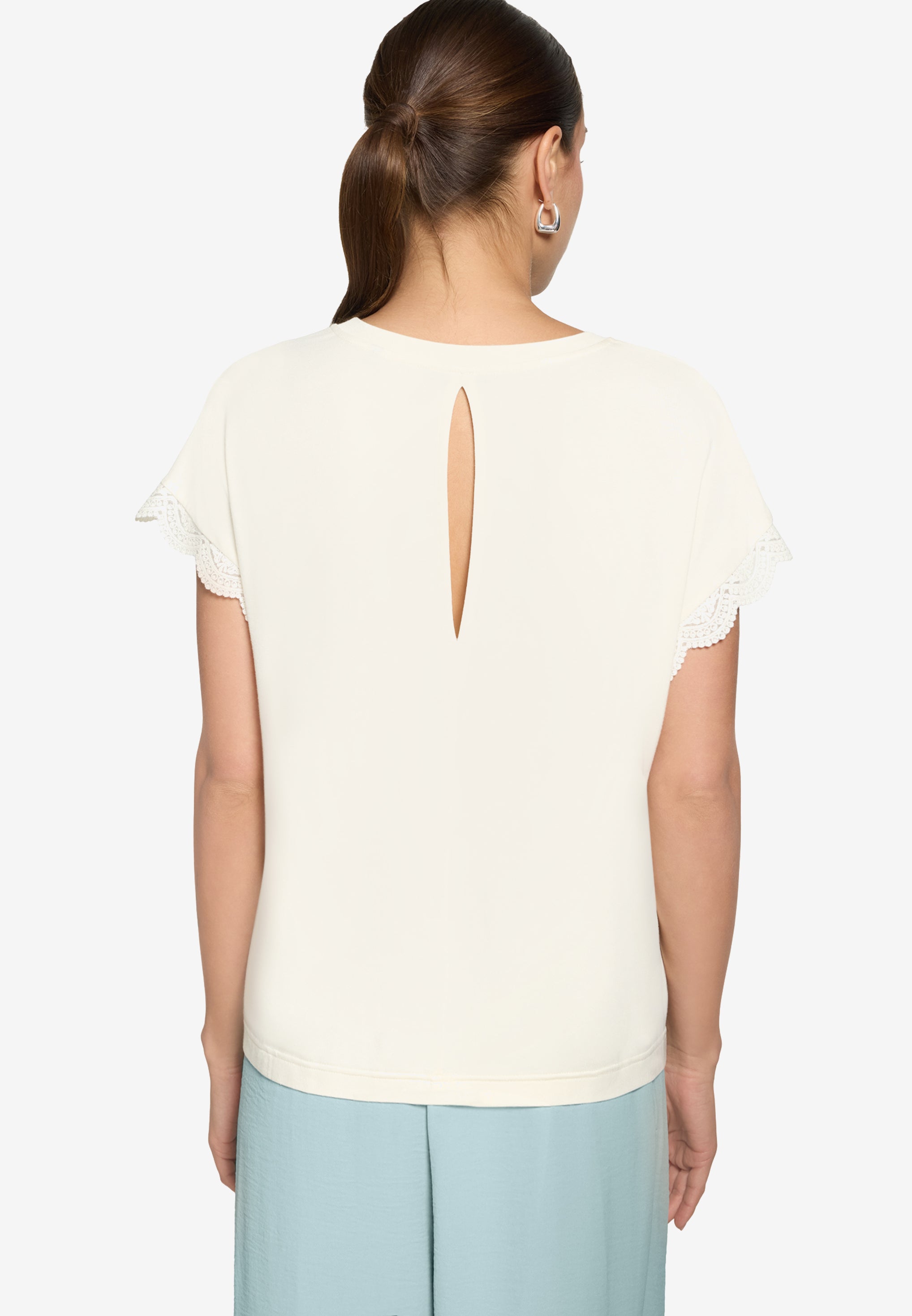 Zero Damen T-Shirts Eggnog
