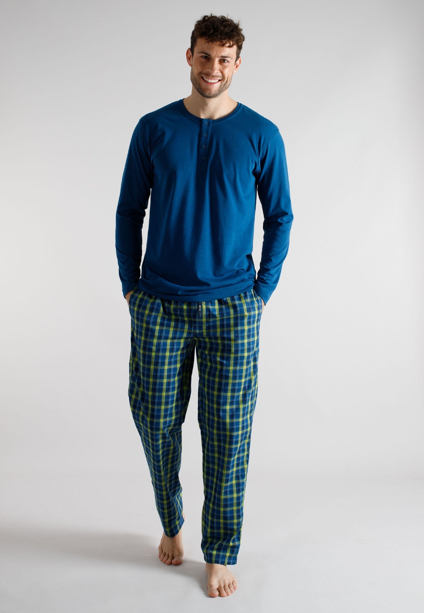 Tom Tailor Herren Blau-Mittel-Uni