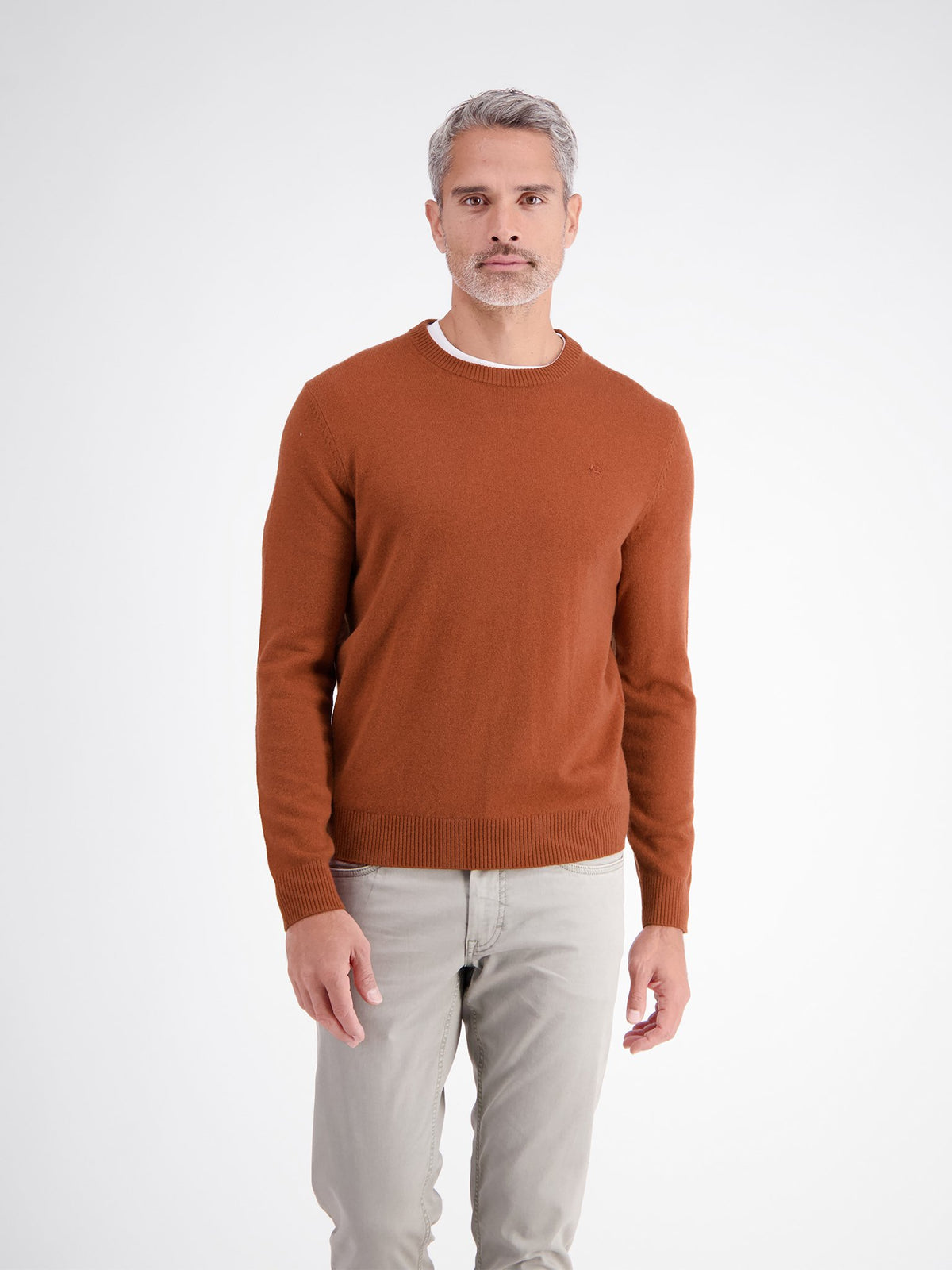 Lerros Herren Pullover Maroon Red