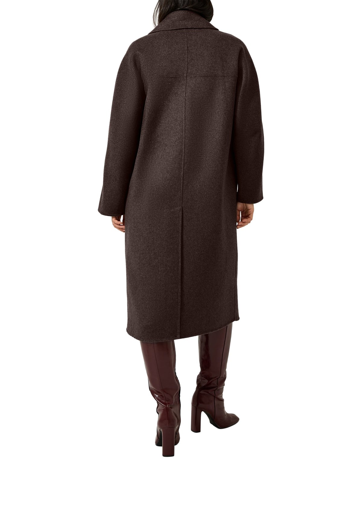 QS by S.Oliver Damen Mantel W Brown