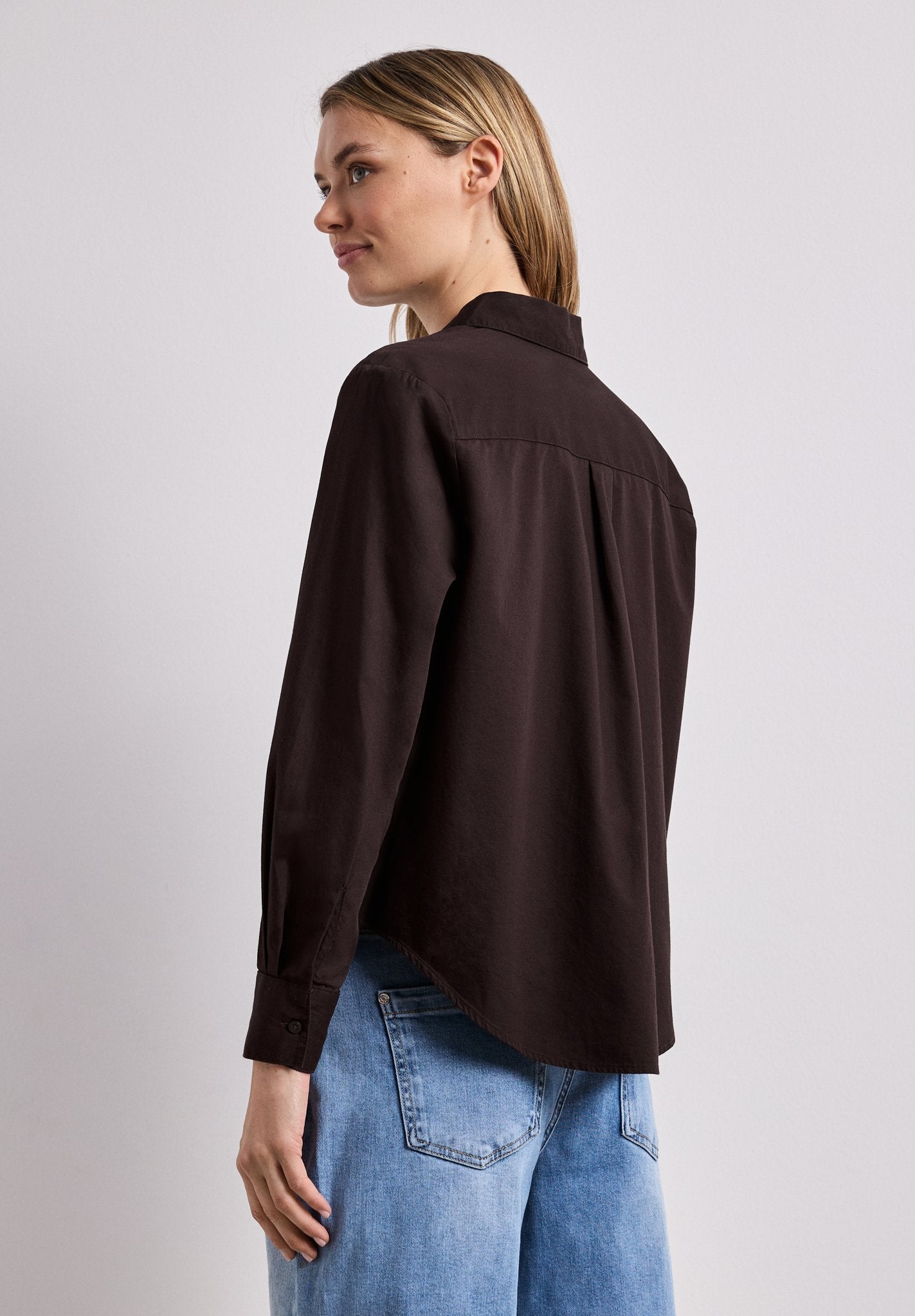 Street One Damen Blusen  Espresso