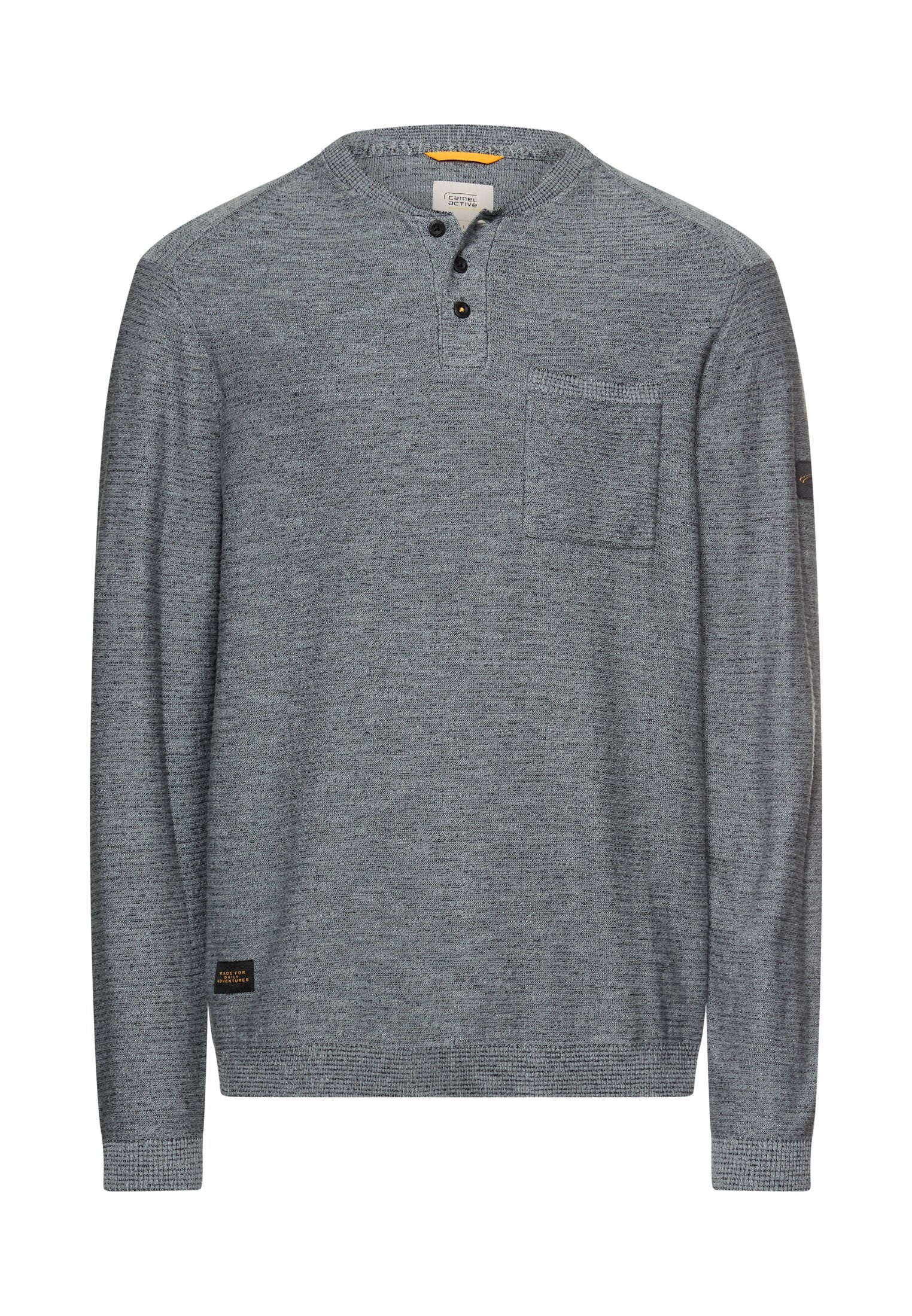 Camel active Herren Pullover  Stormy Blue
