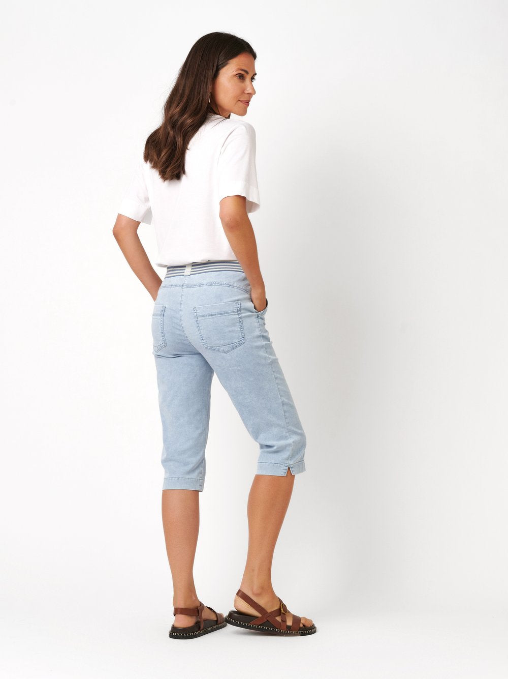 Toni Dress Damen Hosen Summer Blue