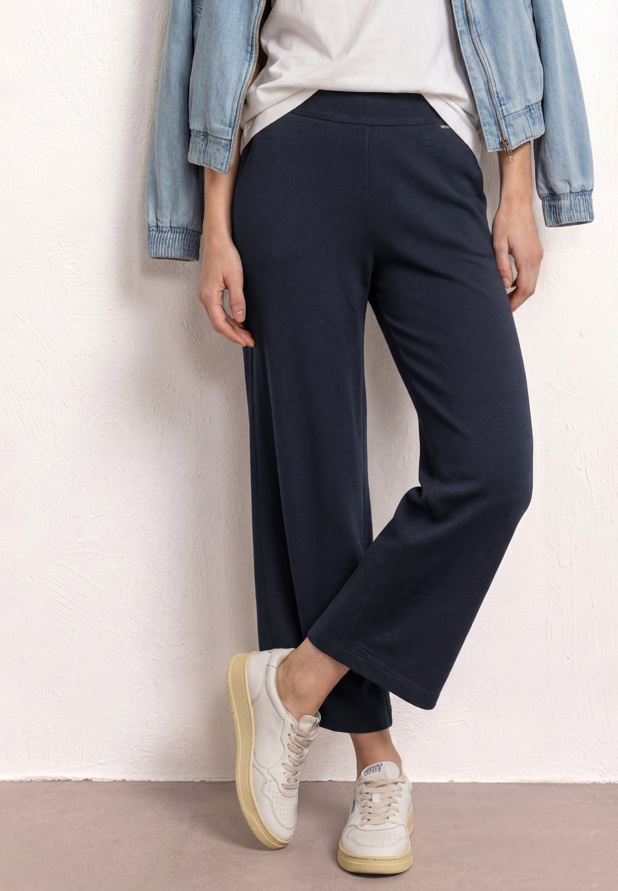 Street One Damen Hosen Deep Blue