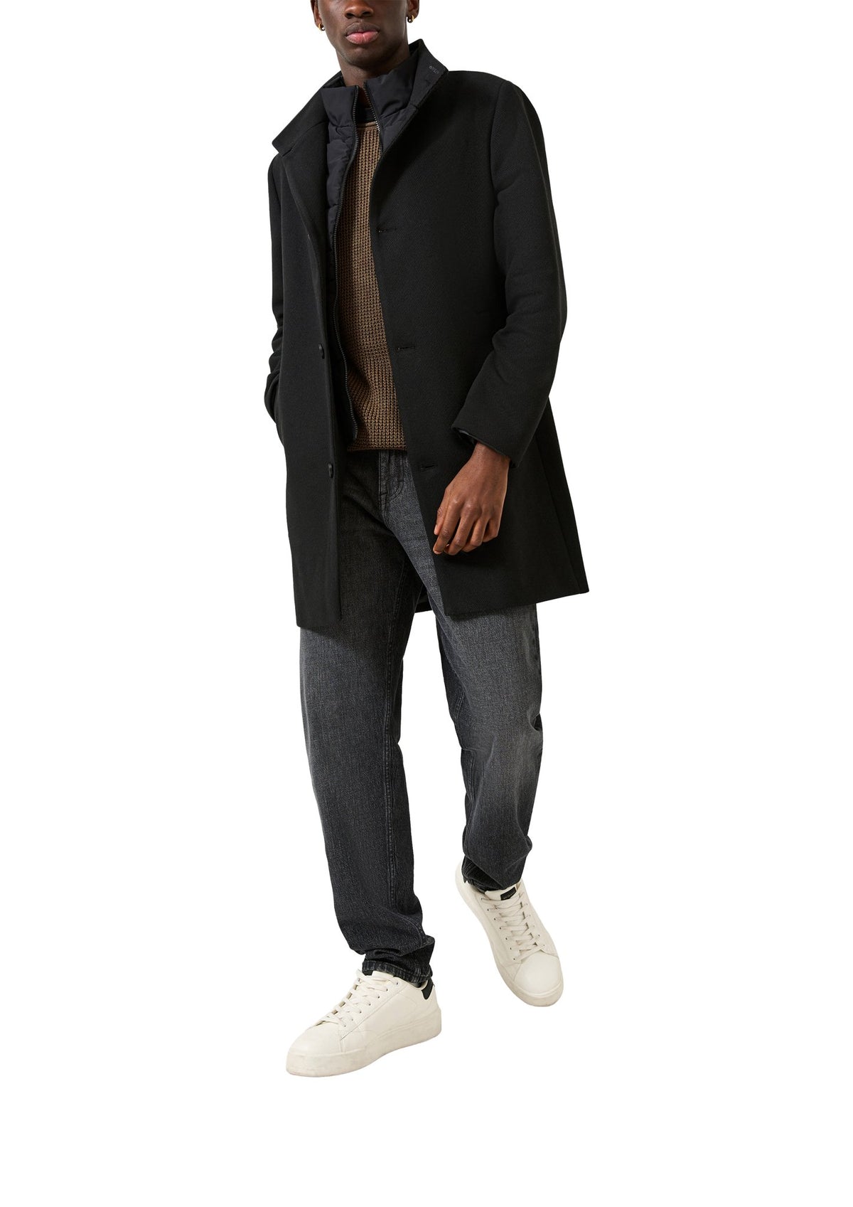 QS by S.Oliver Herren Jacken  Grey/Black