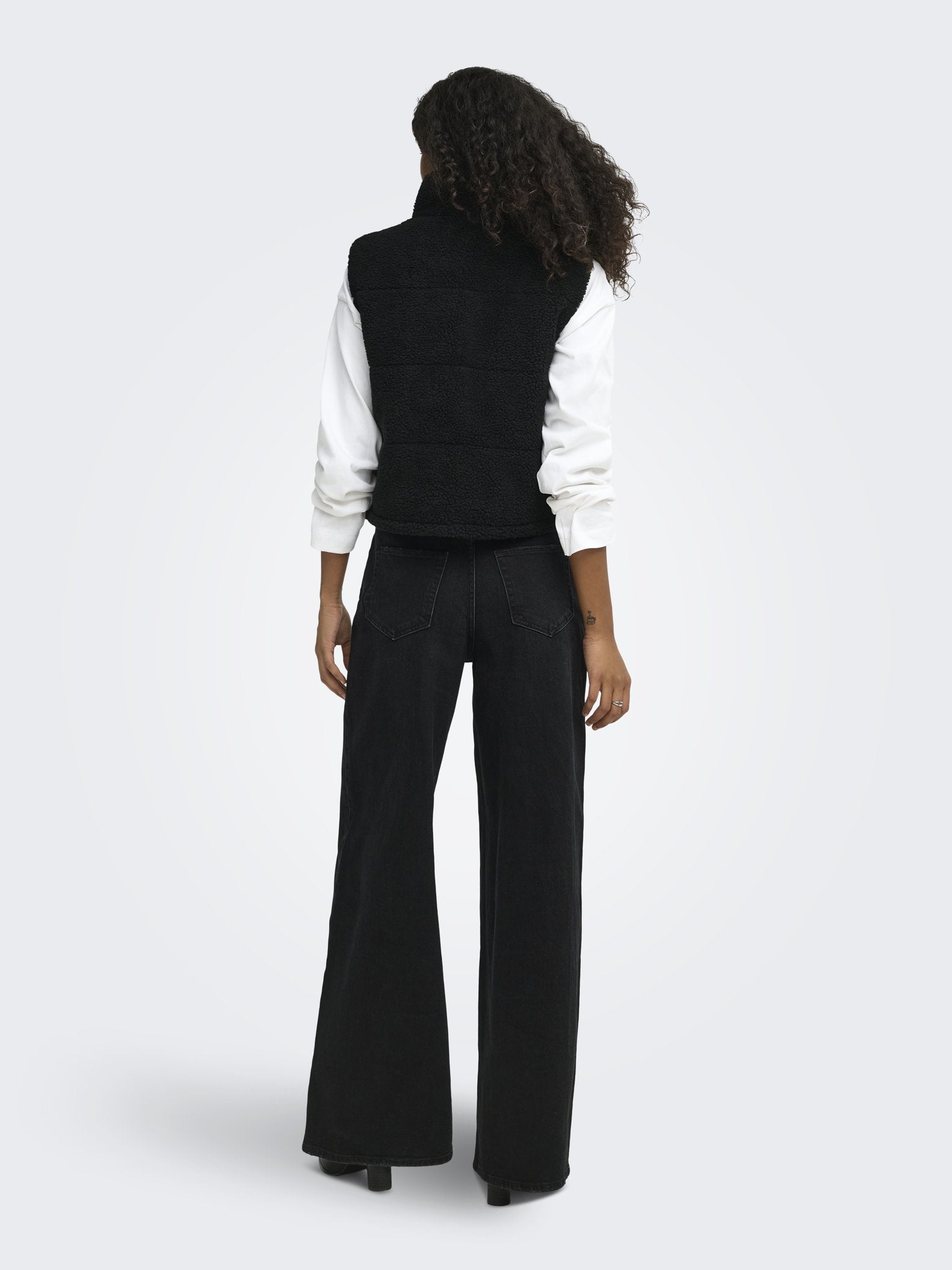 only Damen Outdoorwesten Black