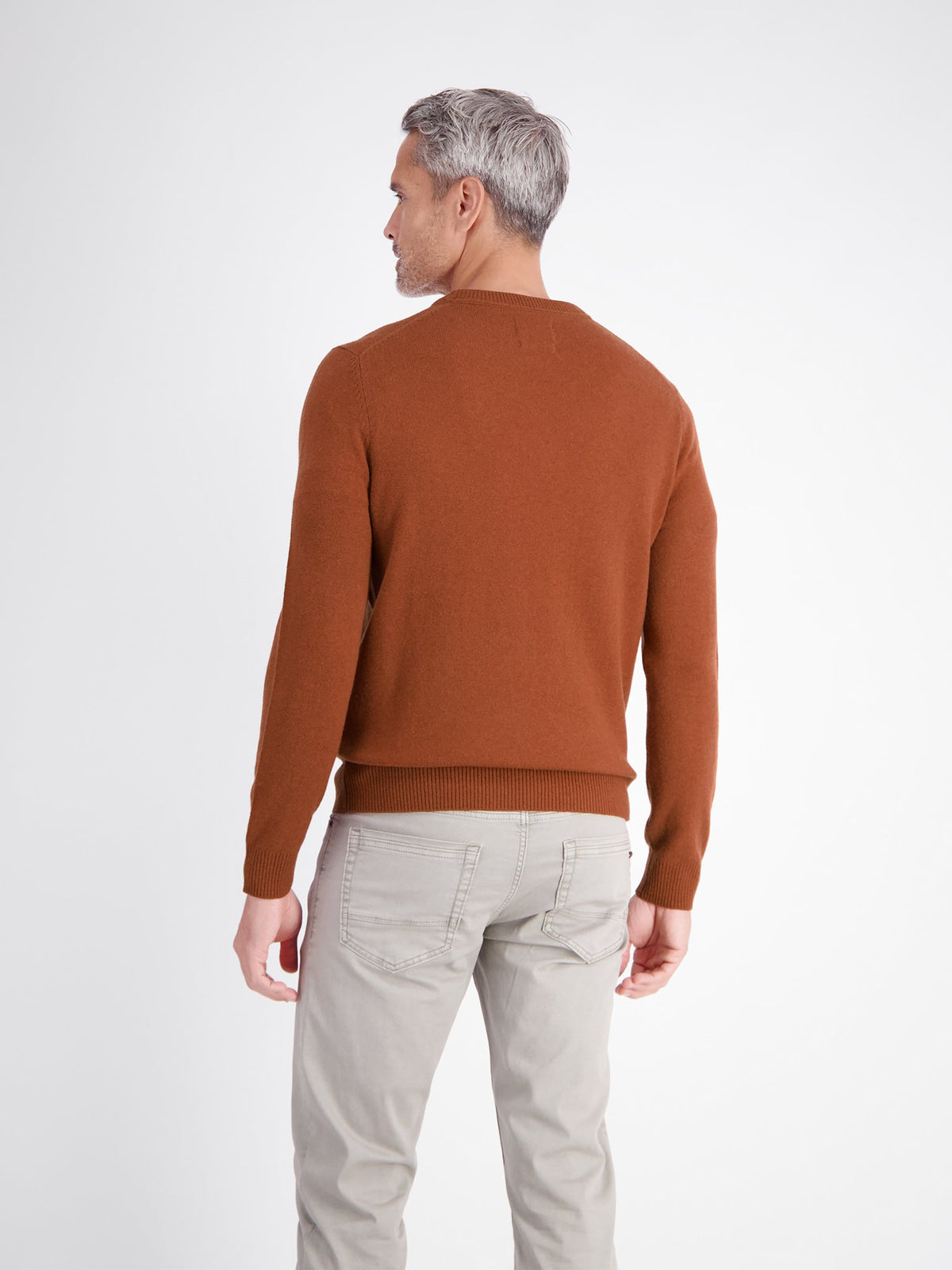 Lerros Herren Pullover Maroon Red
